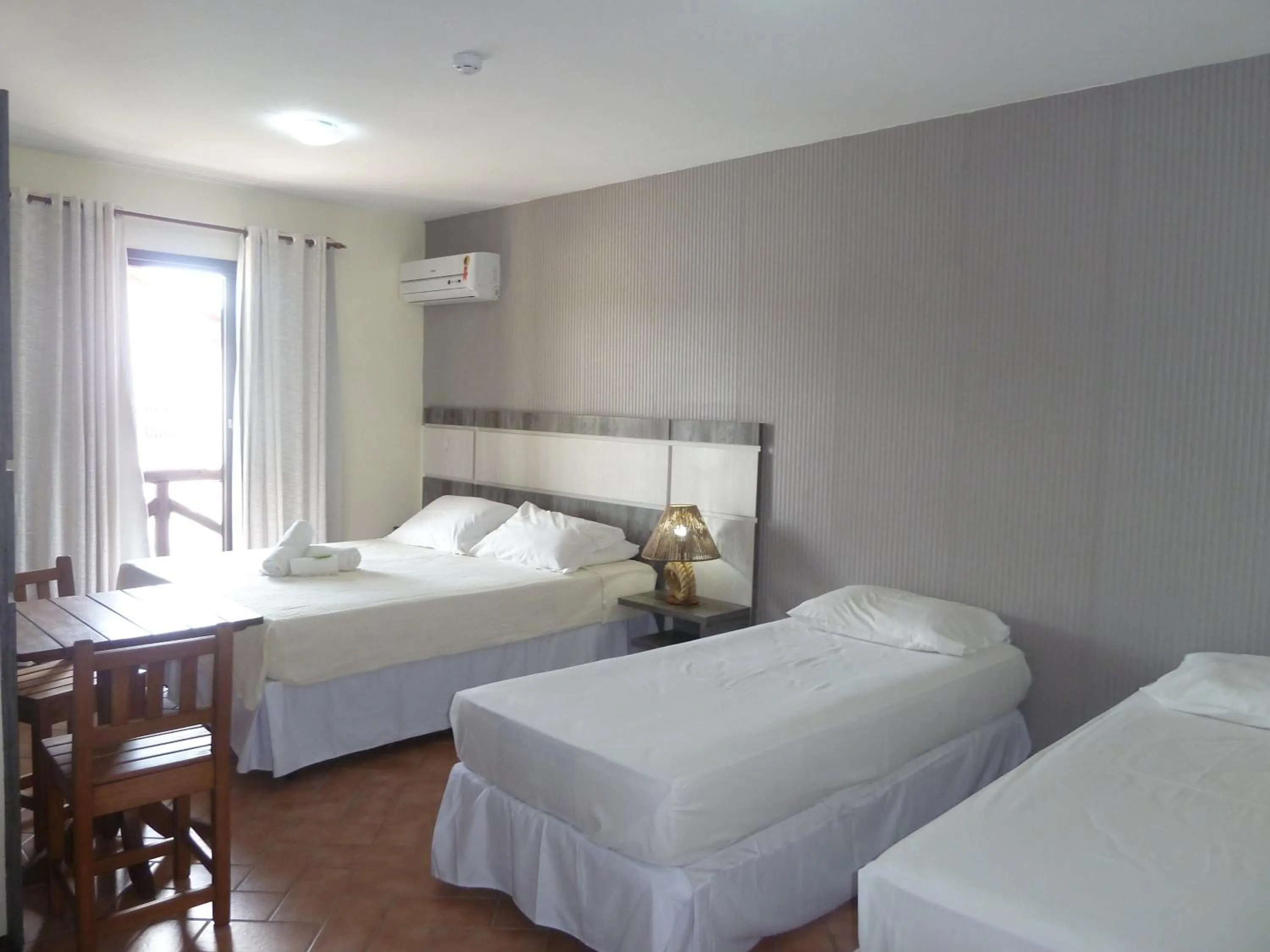 Bed in Pousada Canto Grande