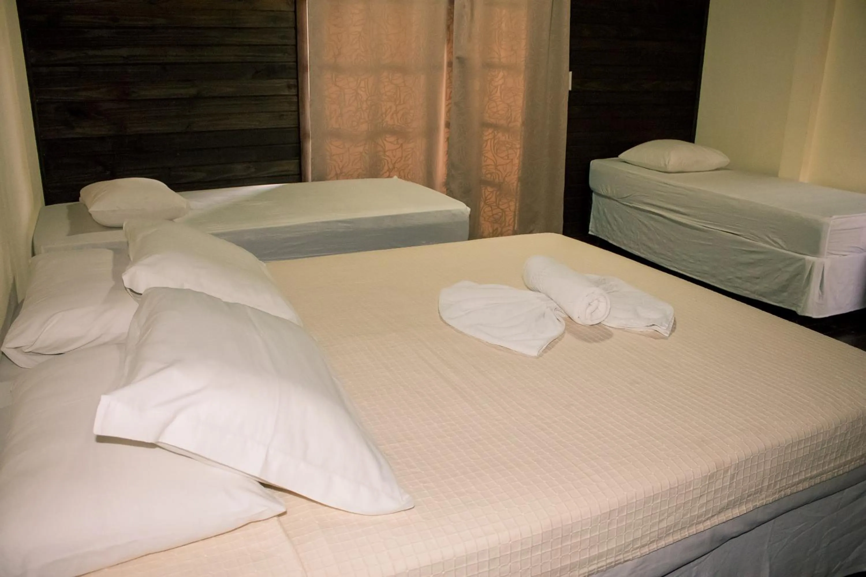 Bed in Pousada Canto Grande