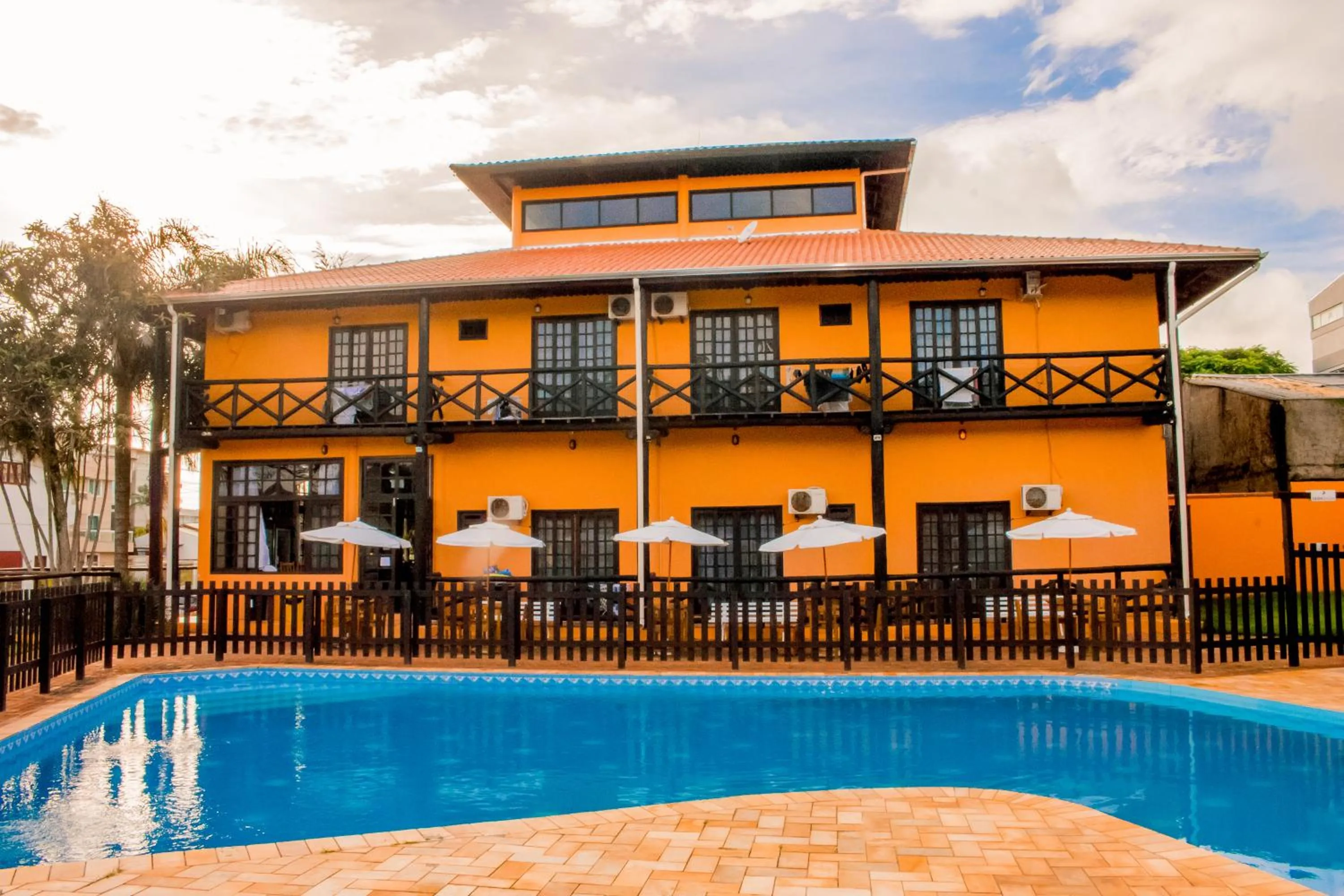 Property building in Pousada Canto Grande