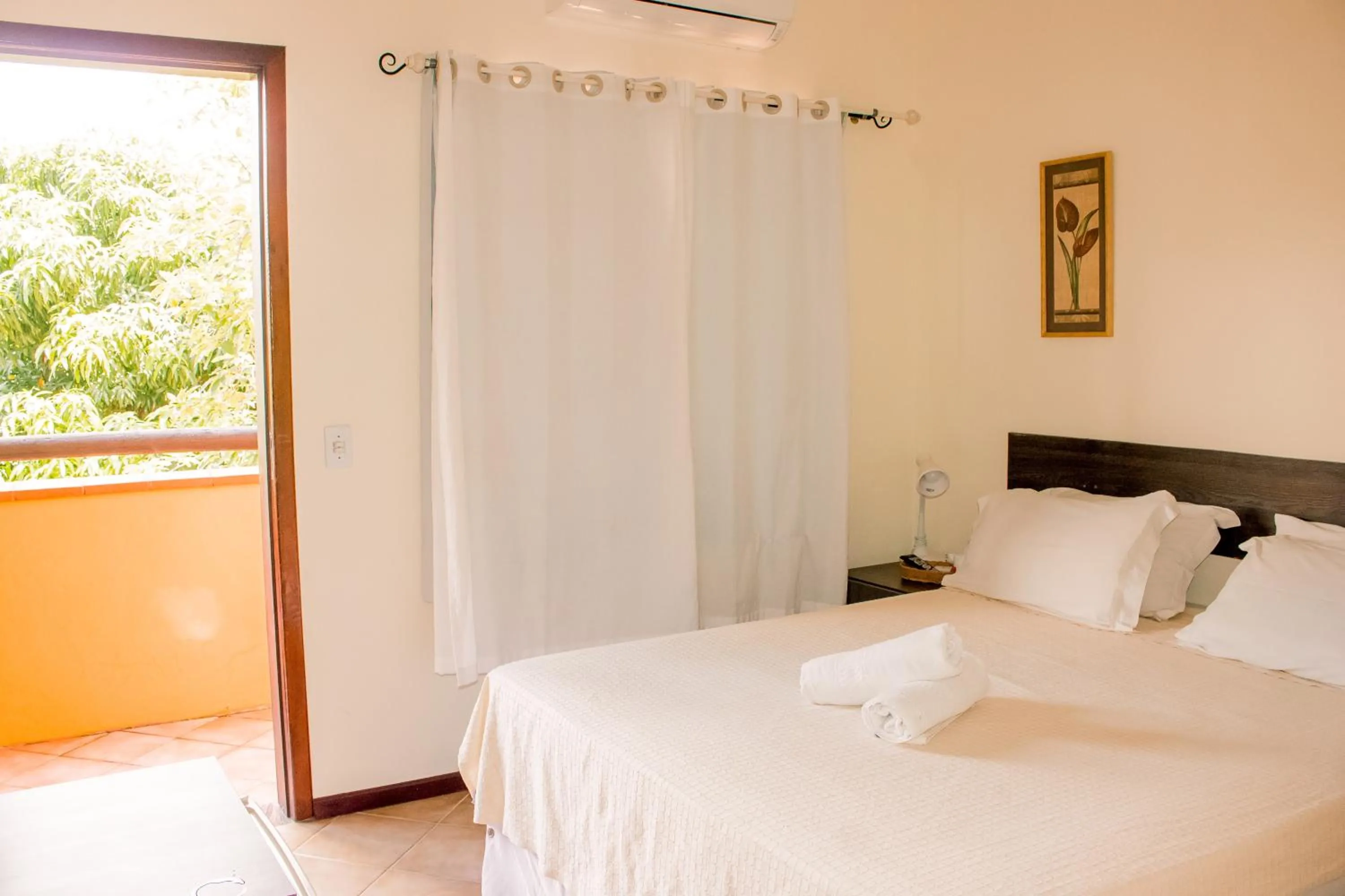 Bed in Pousada Canto Grande