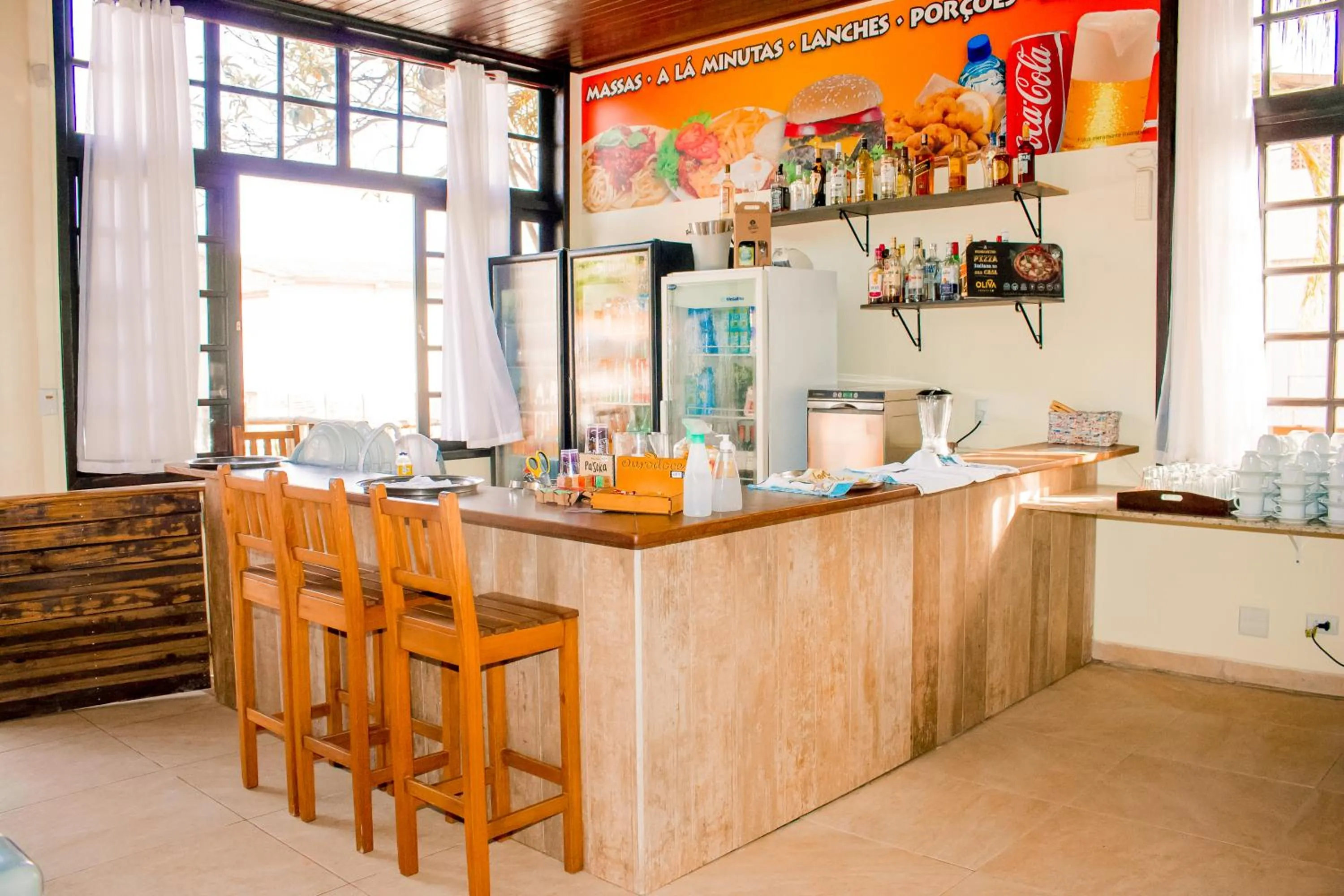 Lounge or bar in Pousada Canto Grande