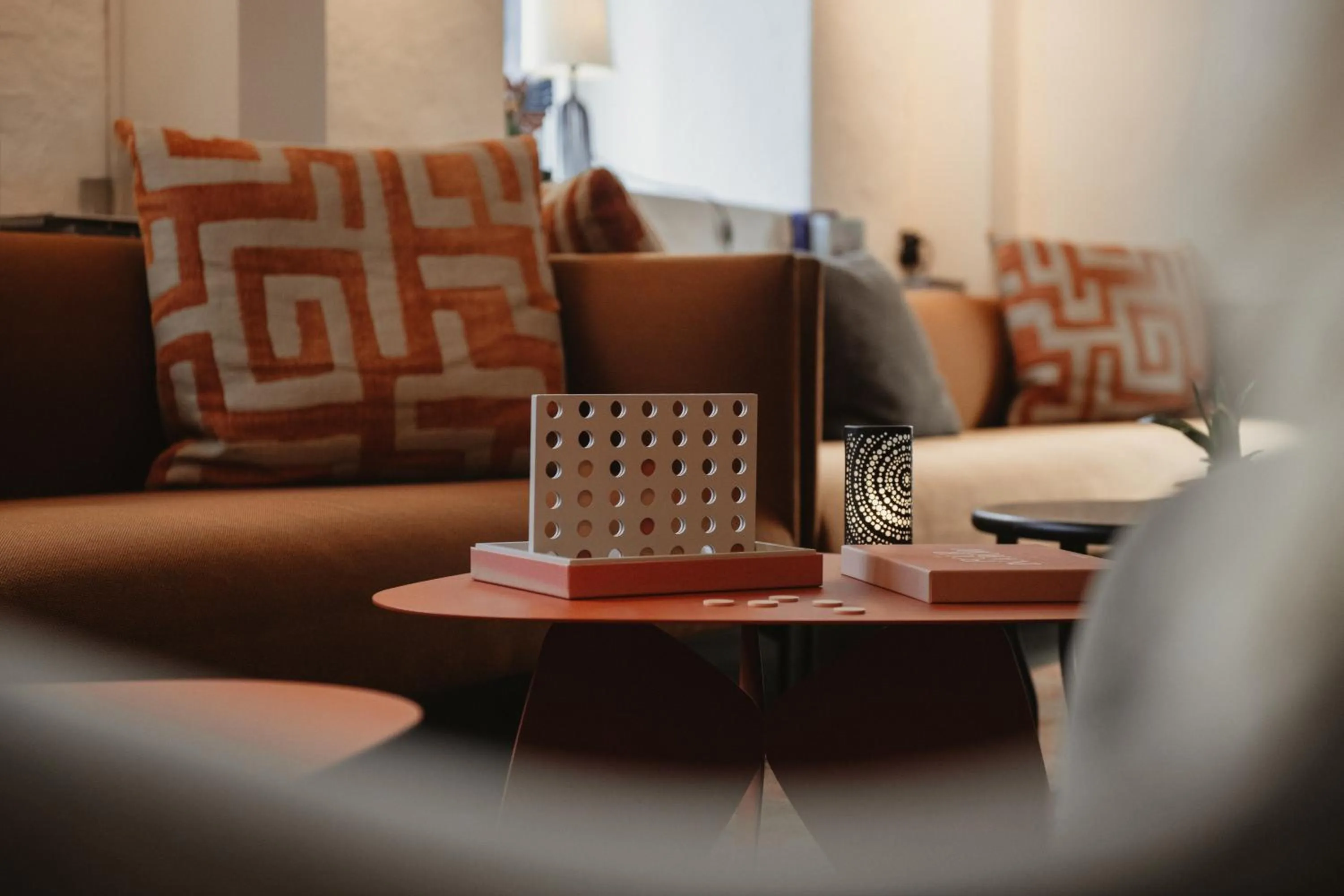 Lobby or reception in Home Hotel Magasinet