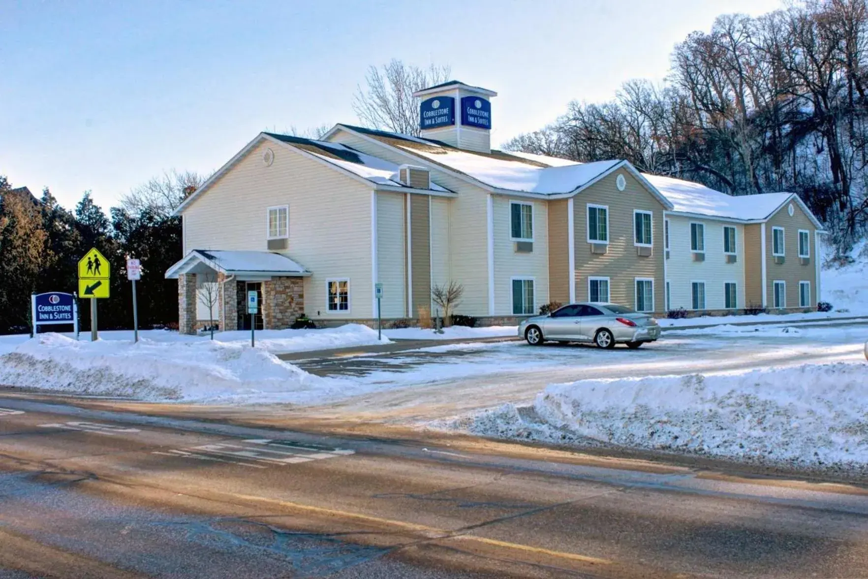 Property building in Cobblestone Inn & Suites - Durand Property building in Cobblestone Inn & Suites - Durand