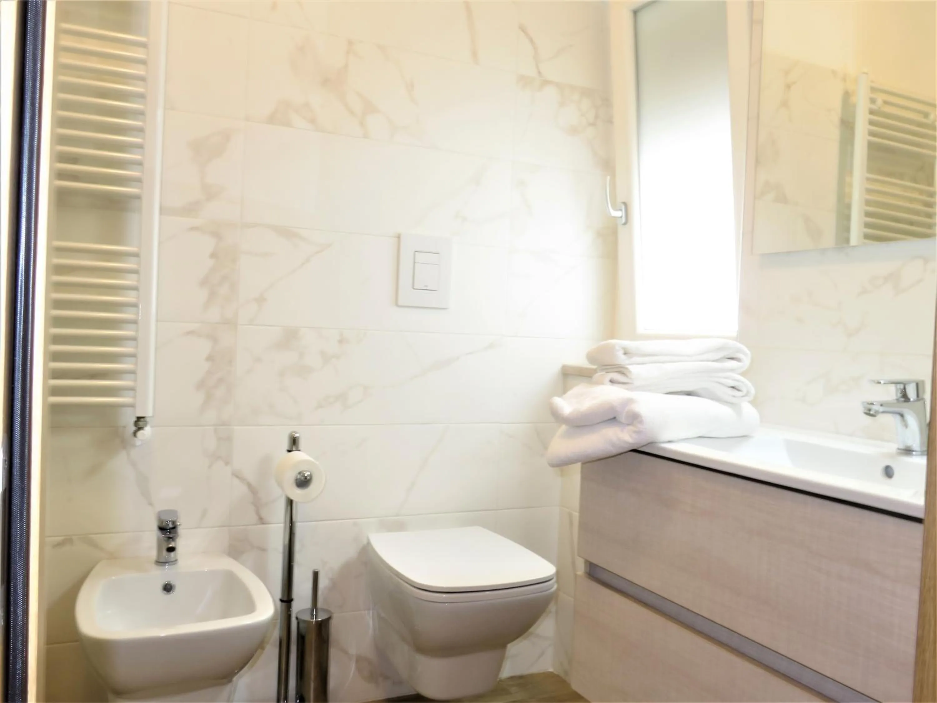 Bathroom in Residenza Montegrappa