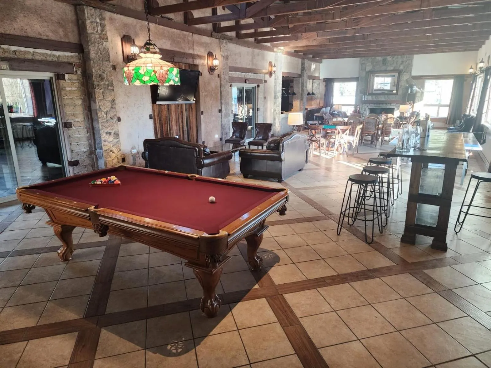 Billiard in Hotel Quinta Mision