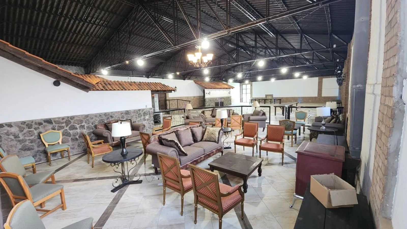 Living room in Hotel Quinta Mision