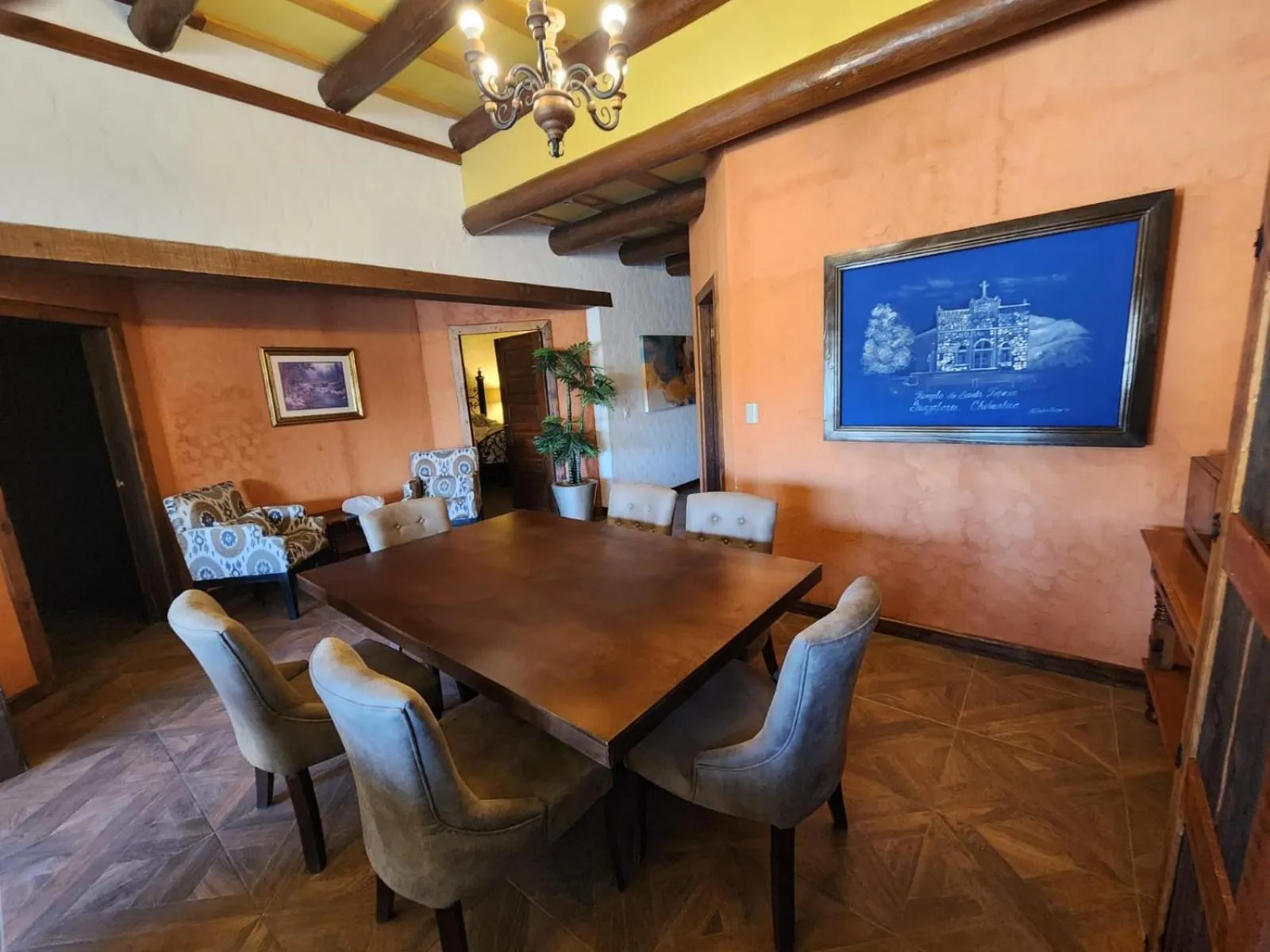 Living room in Hotel Quinta Mision