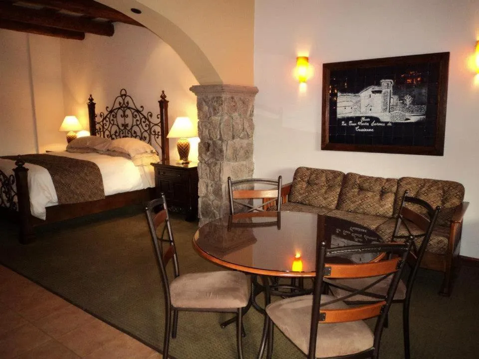 Bed in Hotel Quinta Mision