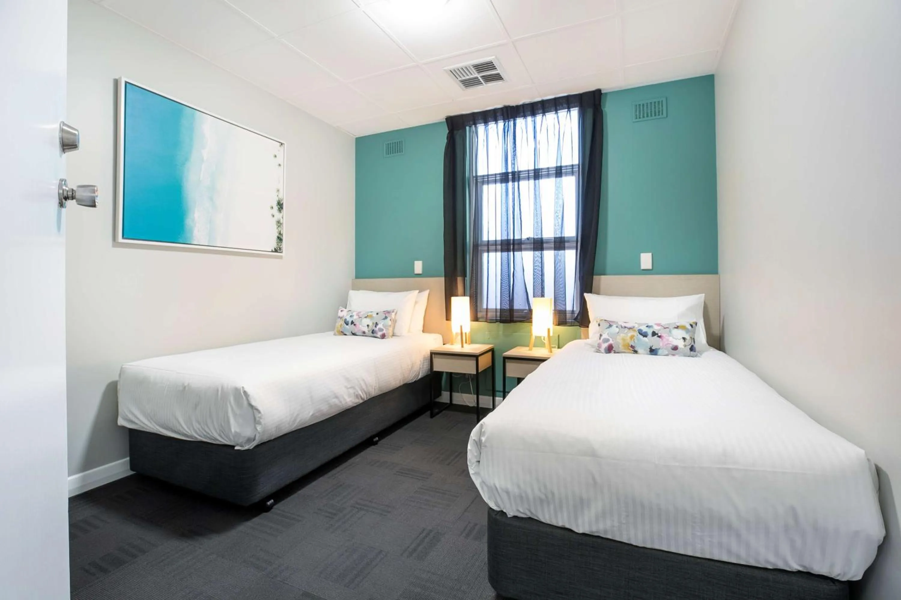 Bedroom, Bed in Nightcap at Watermark Glenelg