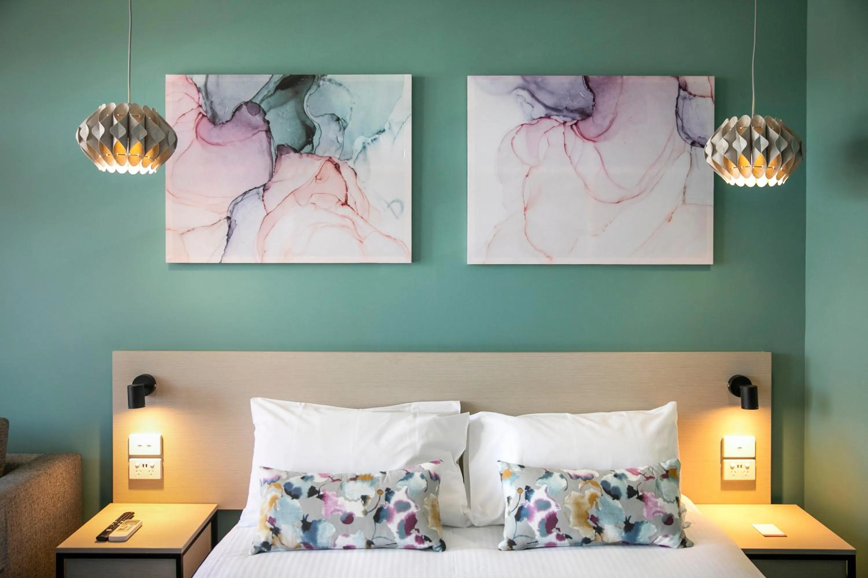 Bedroom, Bed in Nightcap at Watermark Glenelg