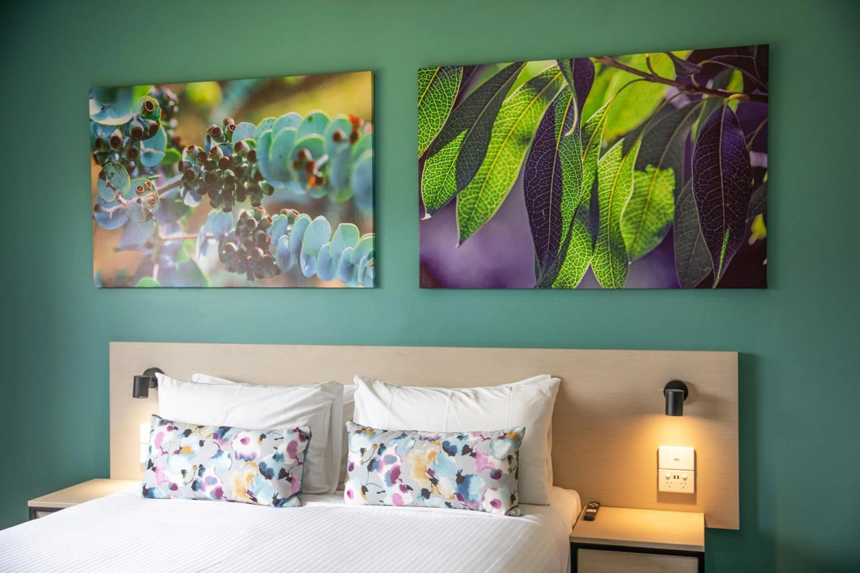 Decorative detail, Bed in Nightcap at Watermark Glenelg