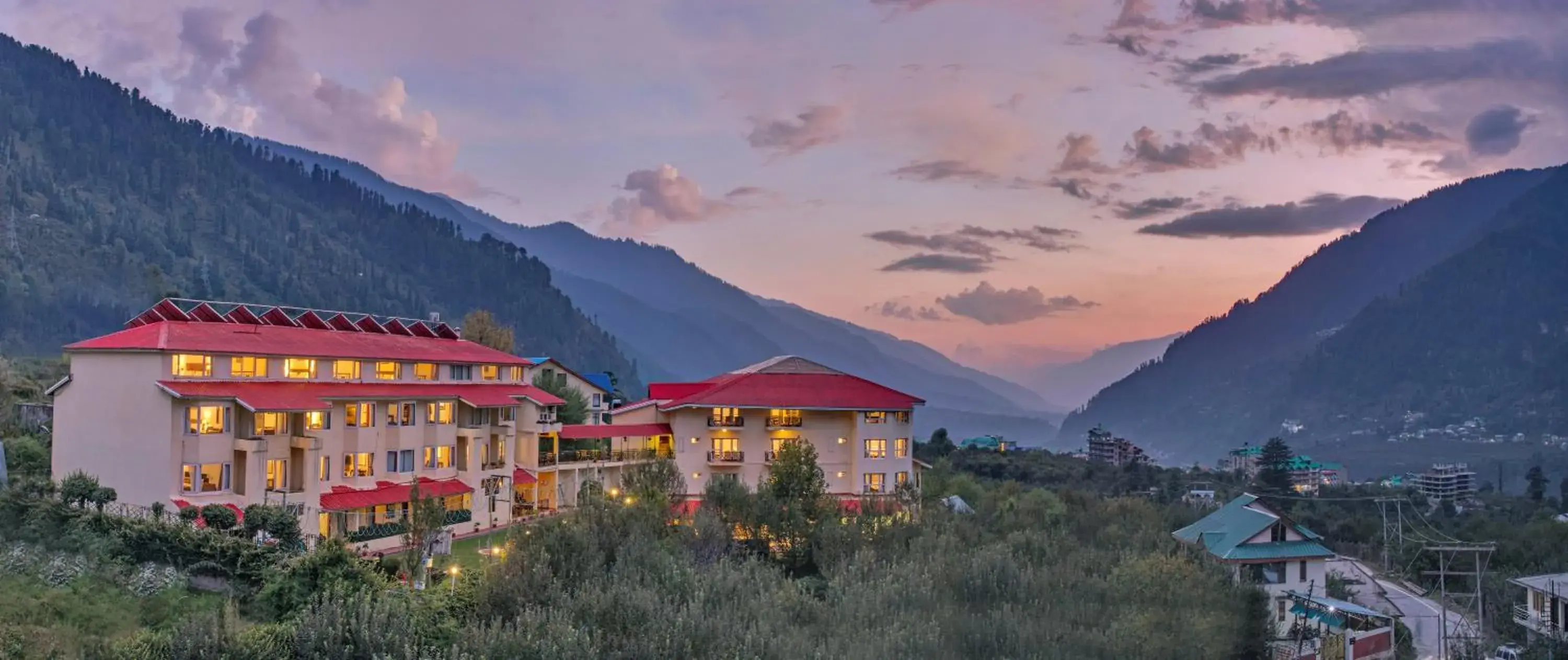 View (from property/room) in Club Mahindra Snow Peaks Manali View (from property/room) in Club Mahindra Snow Peaks Manali