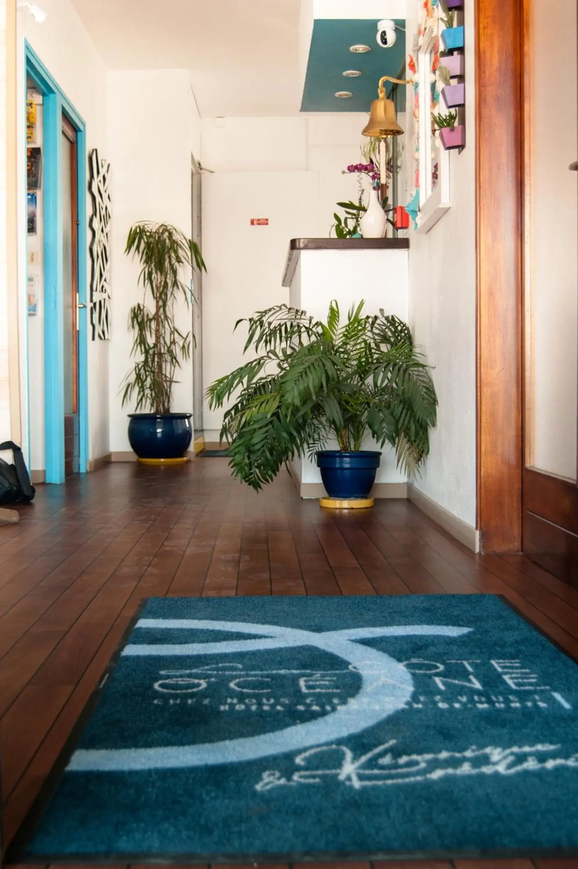 Lobby or reception in Hotel La Cote Oceane- Bureau- 250 m plage Lobby or reception in Hotel La Cote Oceane- Bureau- 250 m plage