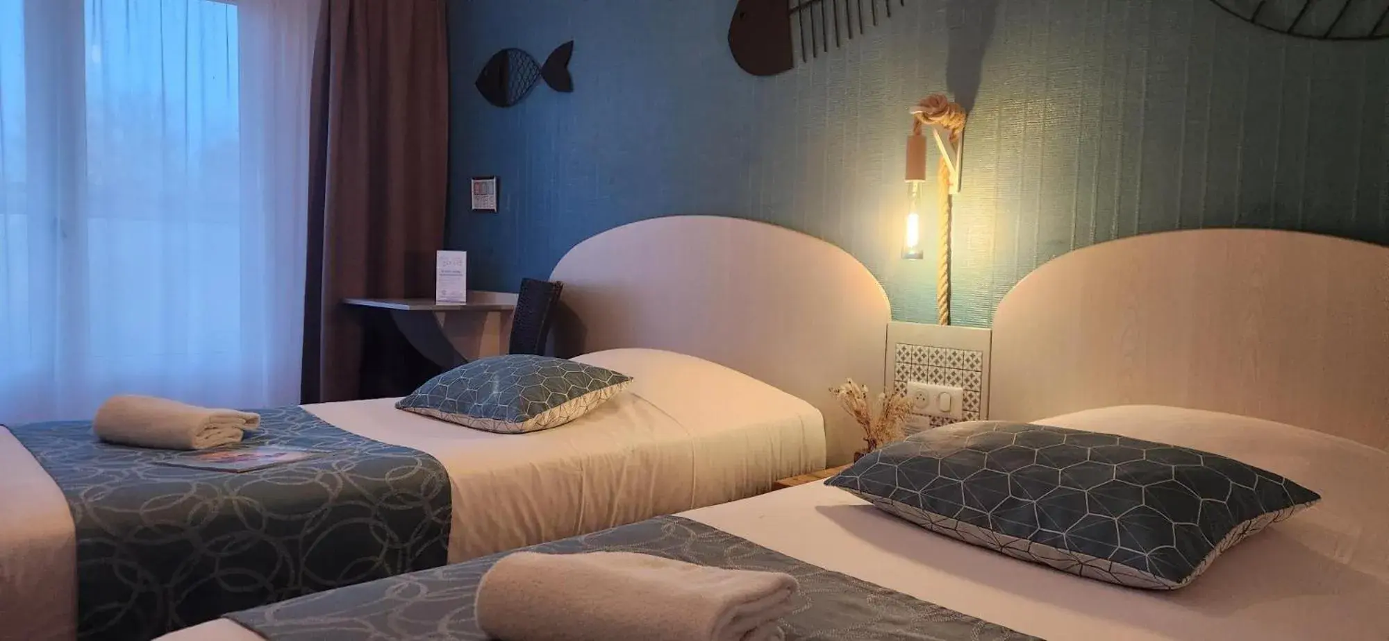 Superior Twin Room in Hotel La Cote Oceane - Saint Jean de Monts Superior Twin Room in Hotel La Cote Oceane - Saint Jean de Monts