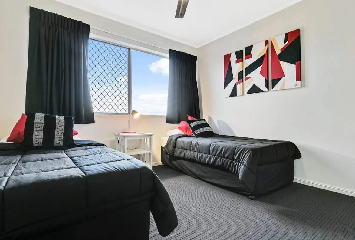 Bedroom, Bed in Paradis Pacifique