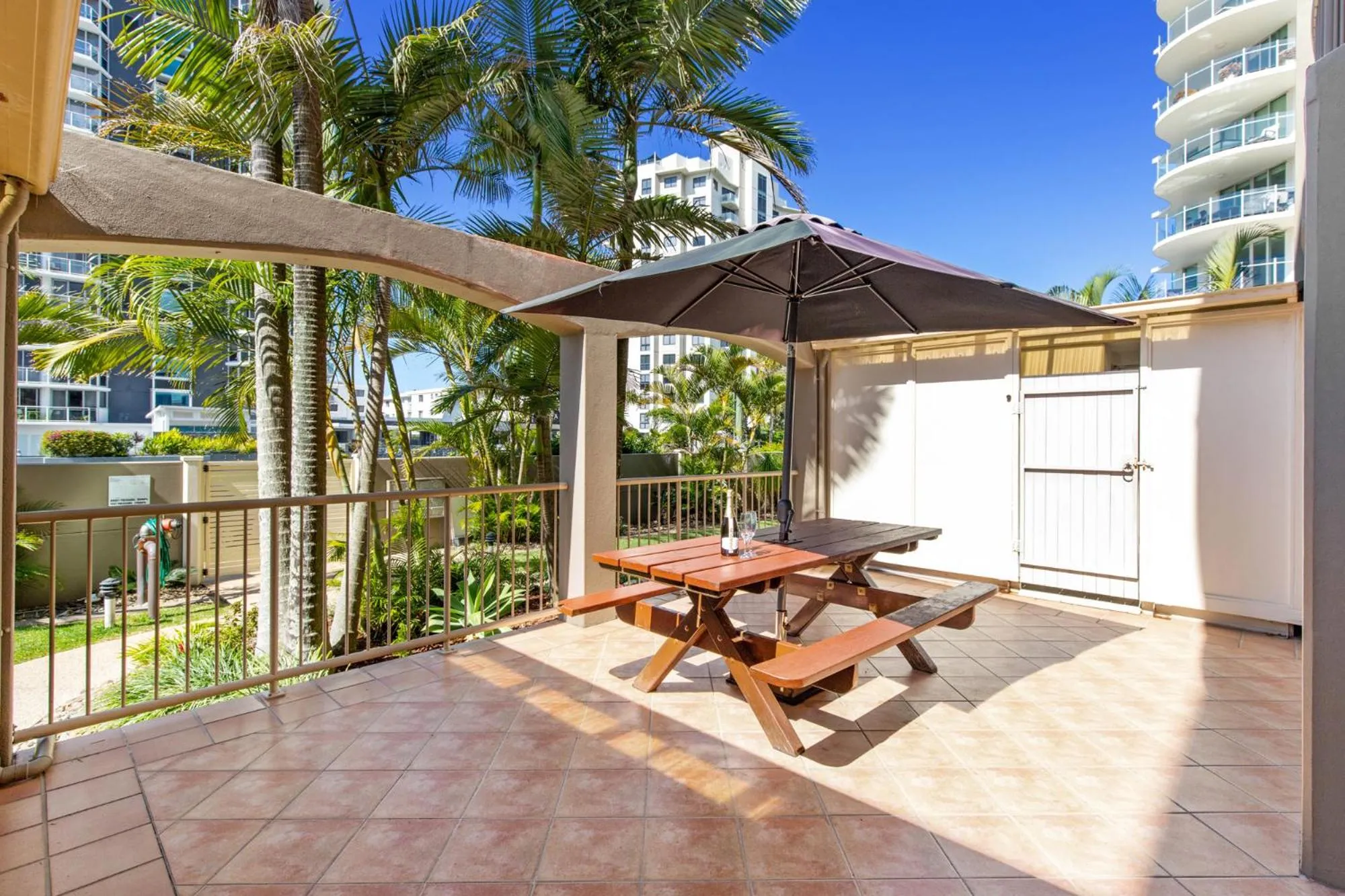 Balcony/Terrace in Paradis Pacifique