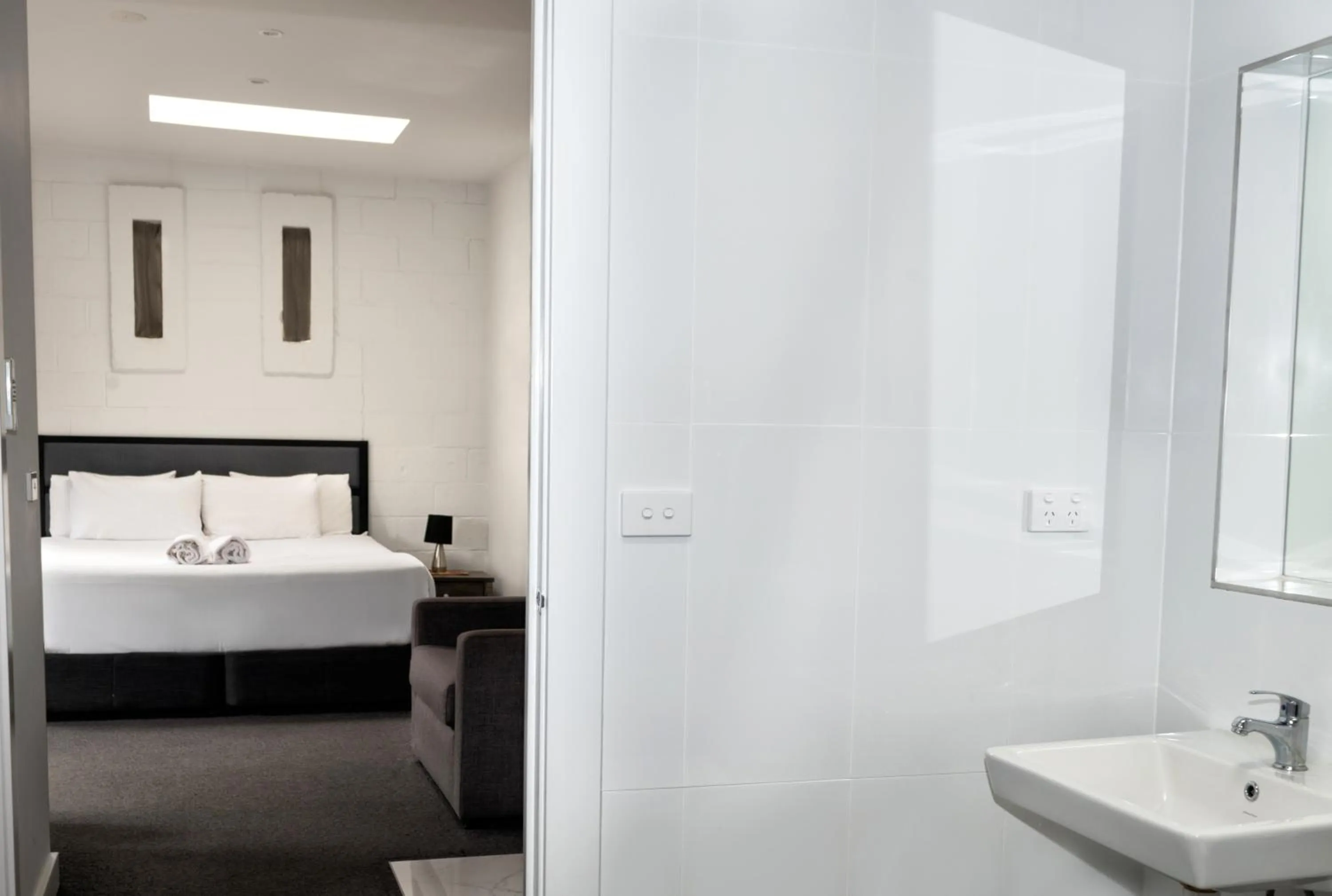 Bed in Kryal Castle Ballarat