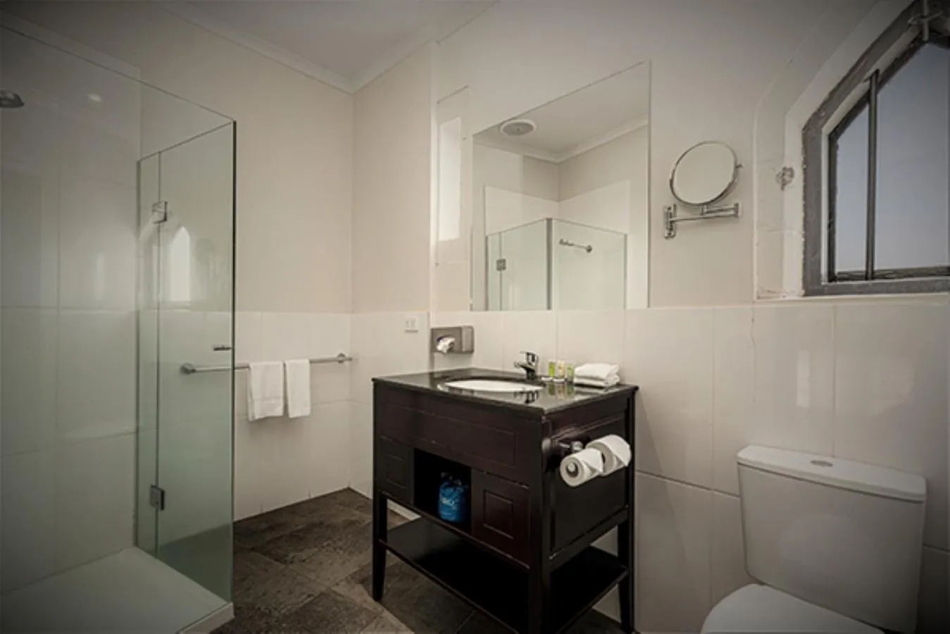 Shower in Kryal Castle Ballarat