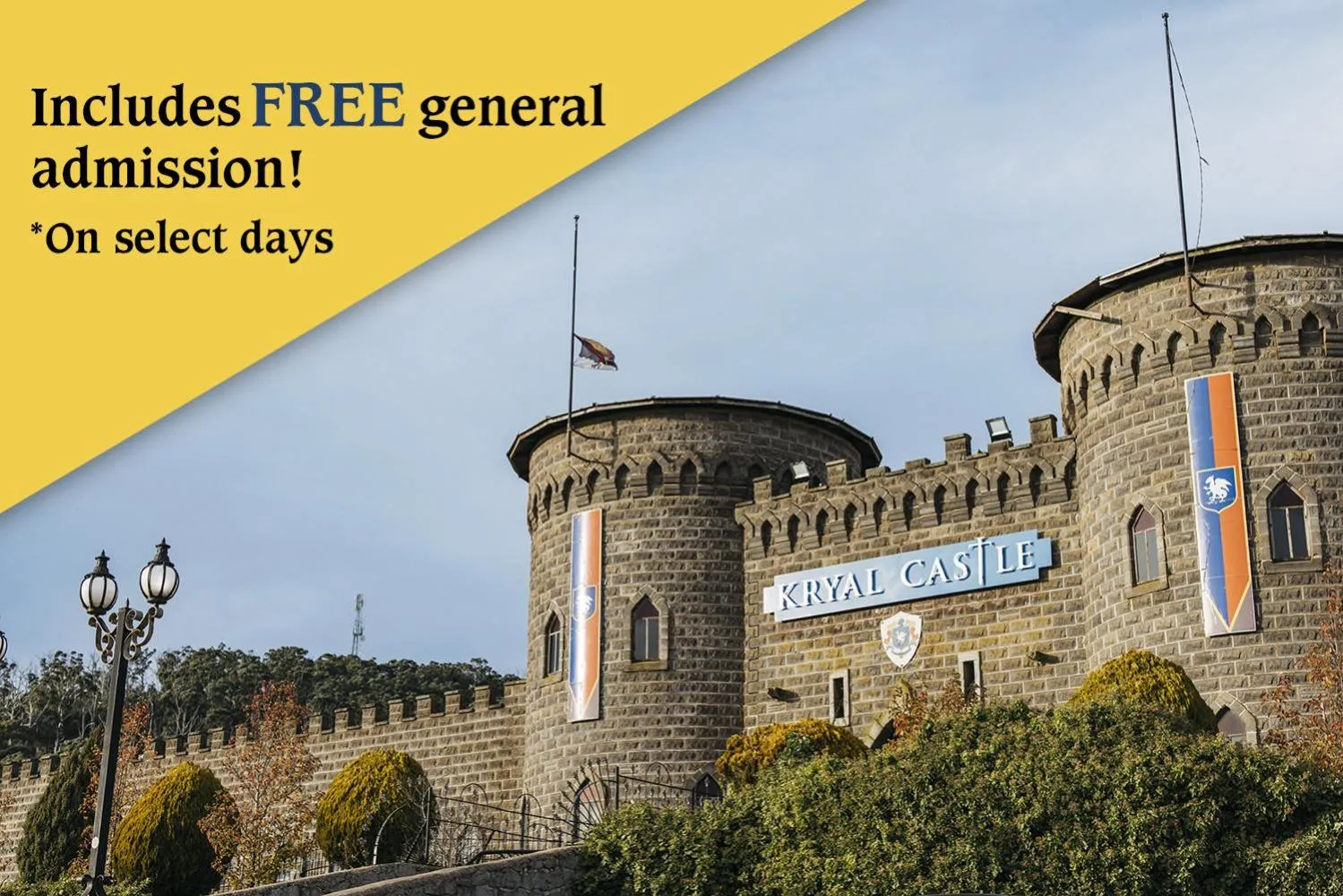 Property building in Big4 Kryal Castle Holiday Park Ballarat