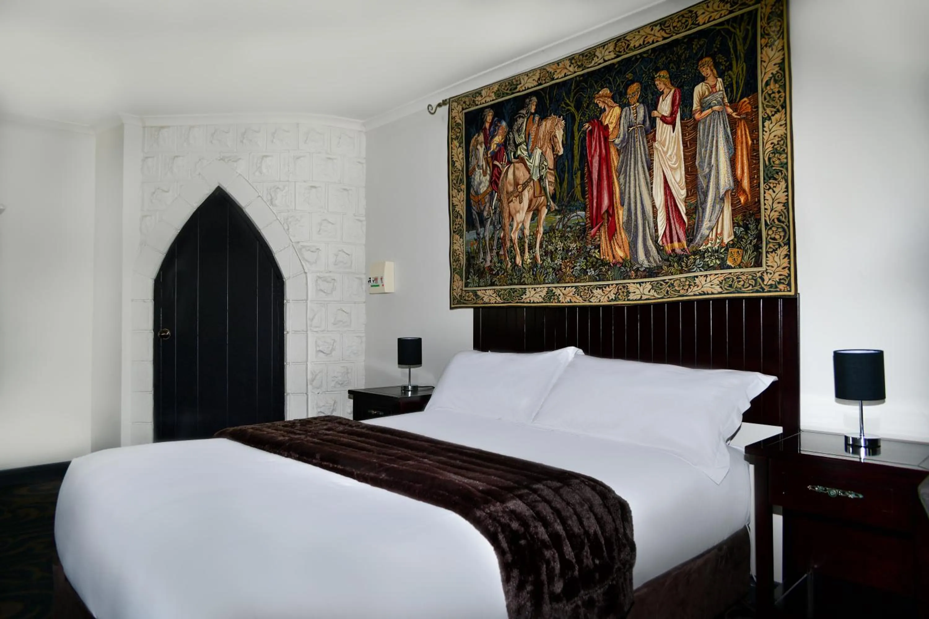 Bed in Kryal Castle Ballarat