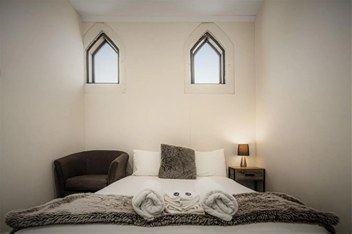 Bed in Kryal Castle Ballarat