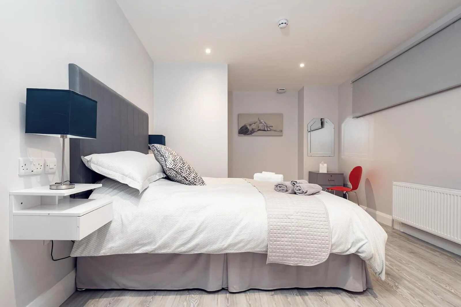 Bedroom, Bed in Godfrey Mews