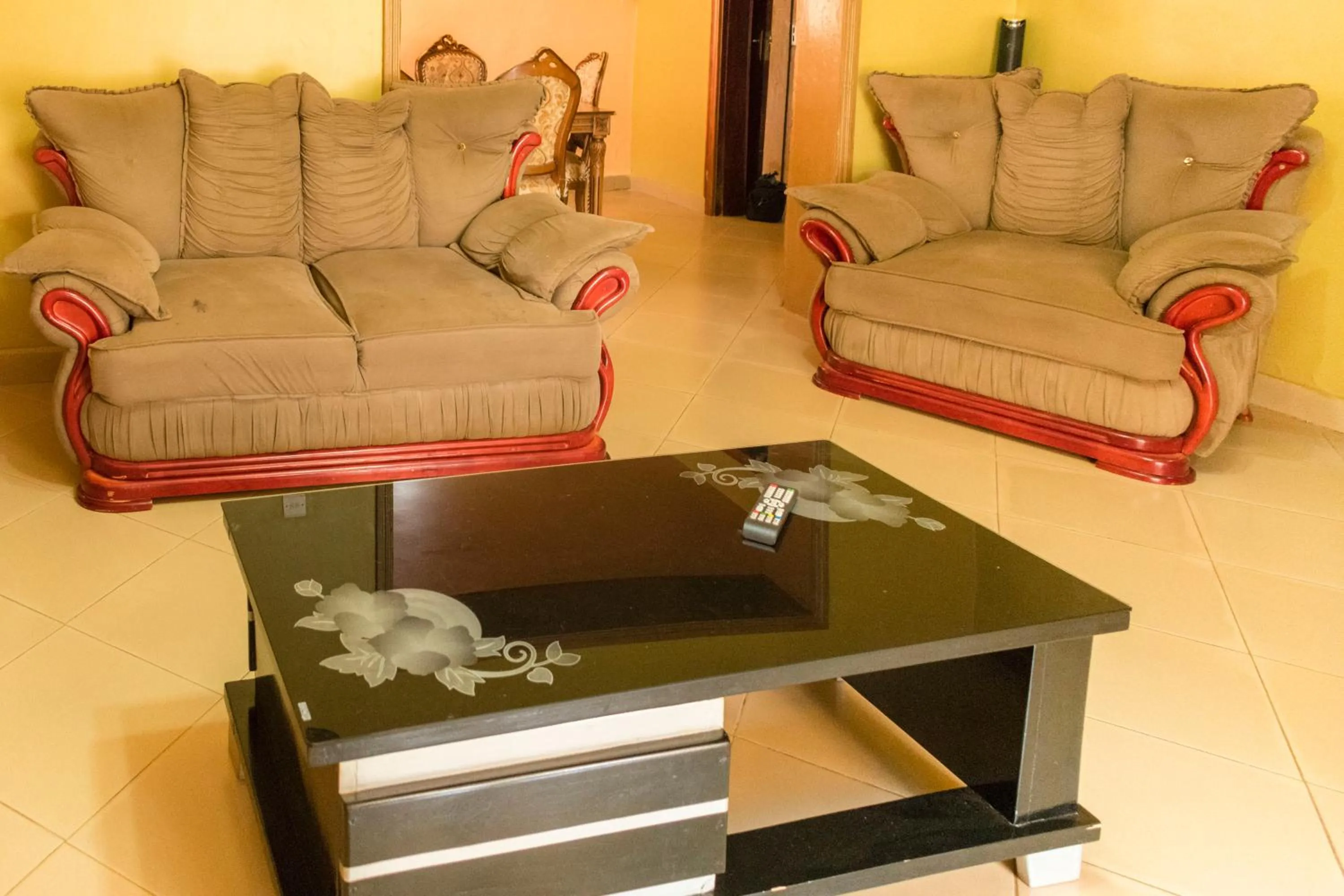 Living room in Rates Motel Mbale
