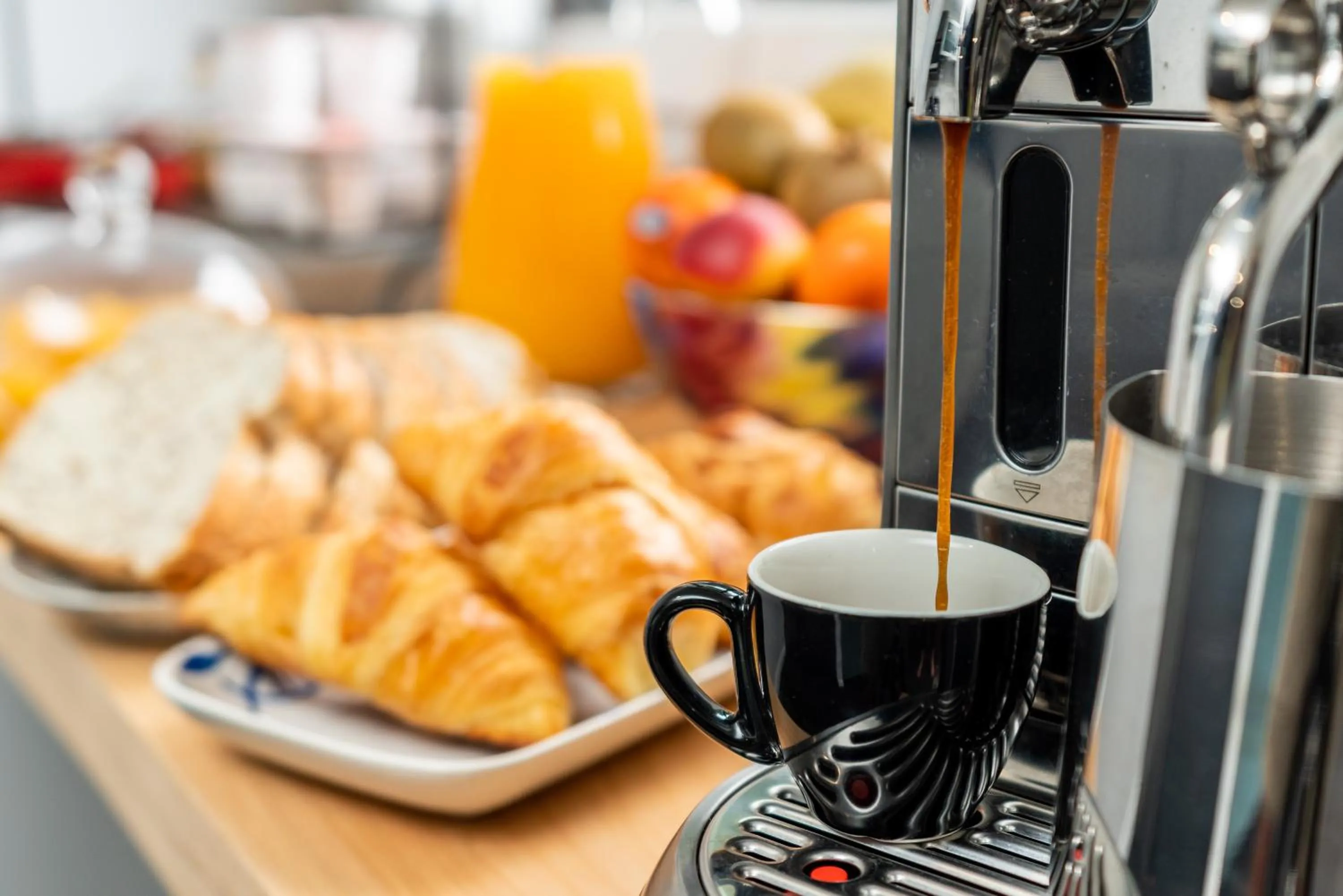Continental breakfast in Glenbervie Bed & Breakfast