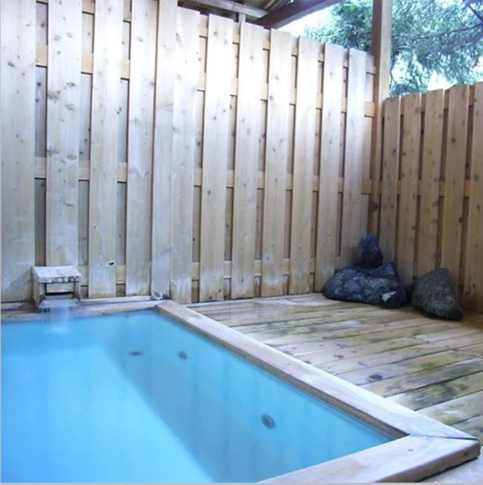 Hot Spring Bath in Hakuba Alpine Hotel