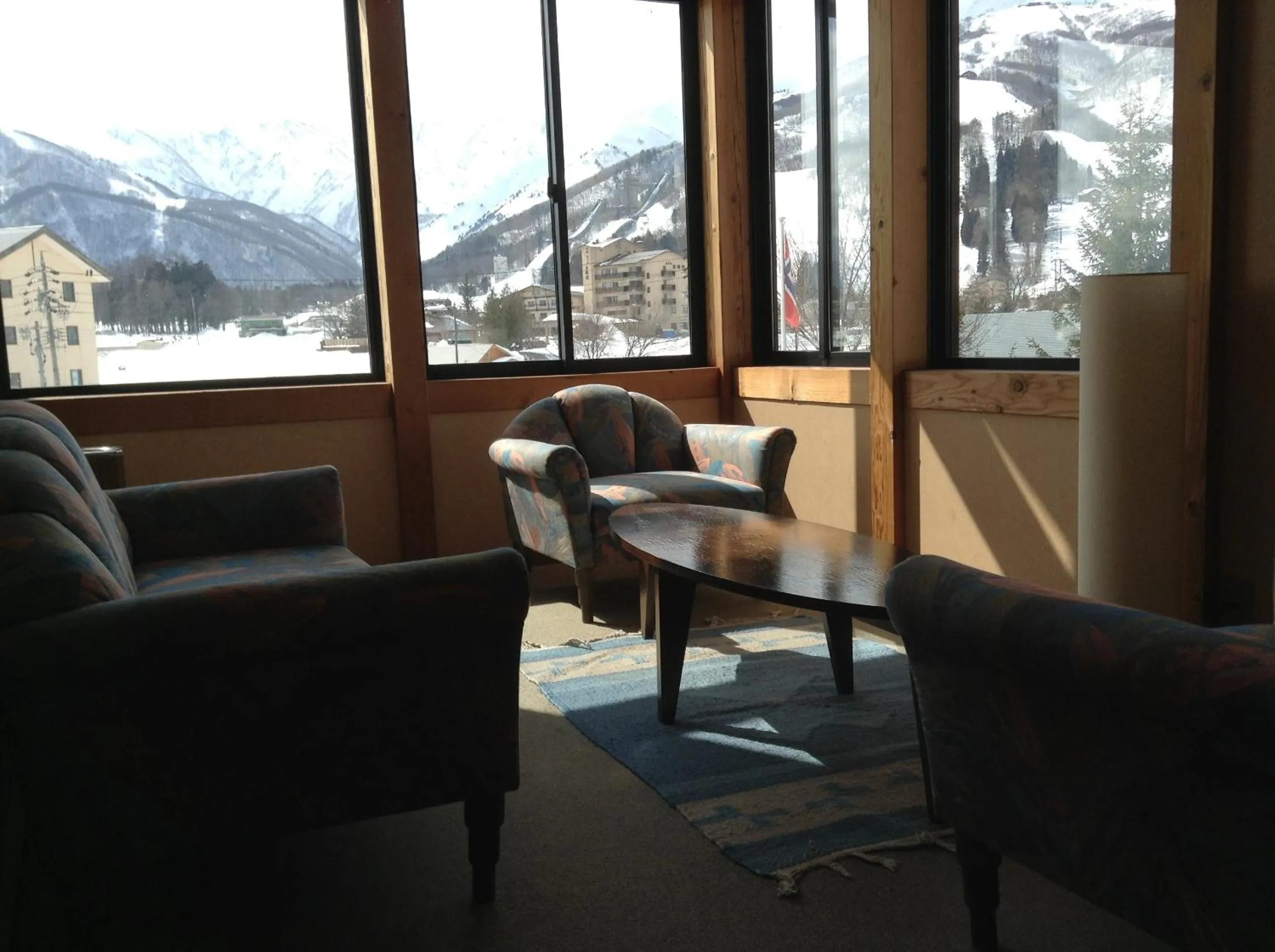 Mountain view in Hakuba Alpine Hotel