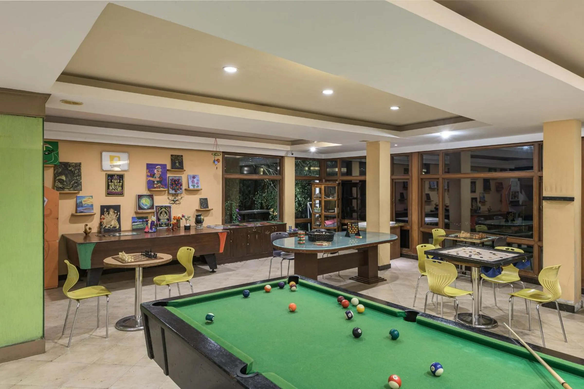 Billiard in Club Mahindra Lake View Munnar
