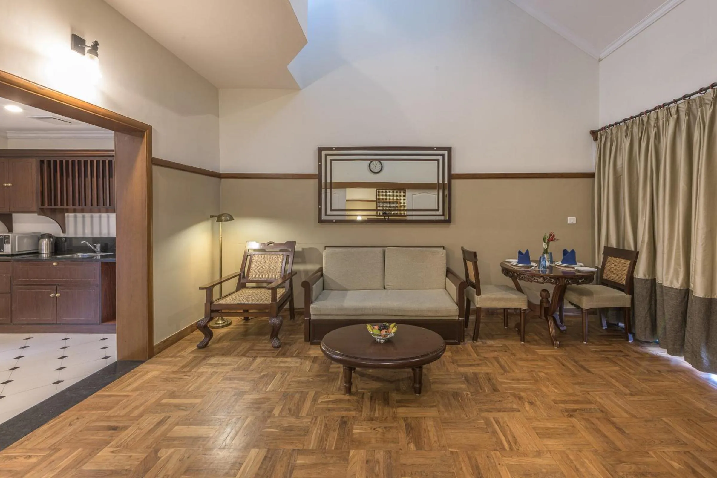 Kitchen or kitchenette in Club Mahindra Lake View Munnar