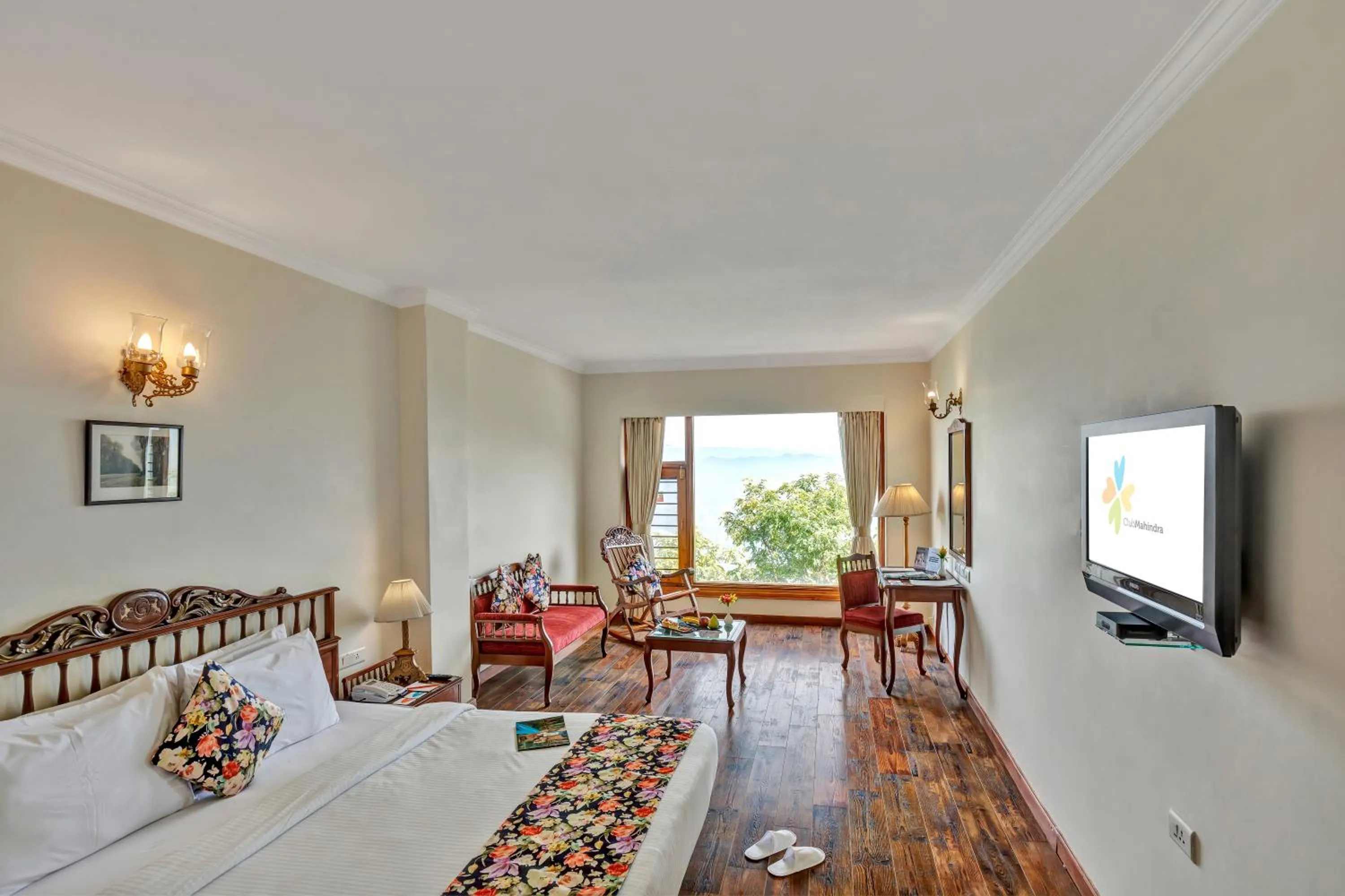 Bed in Club Mahindra Mashobra