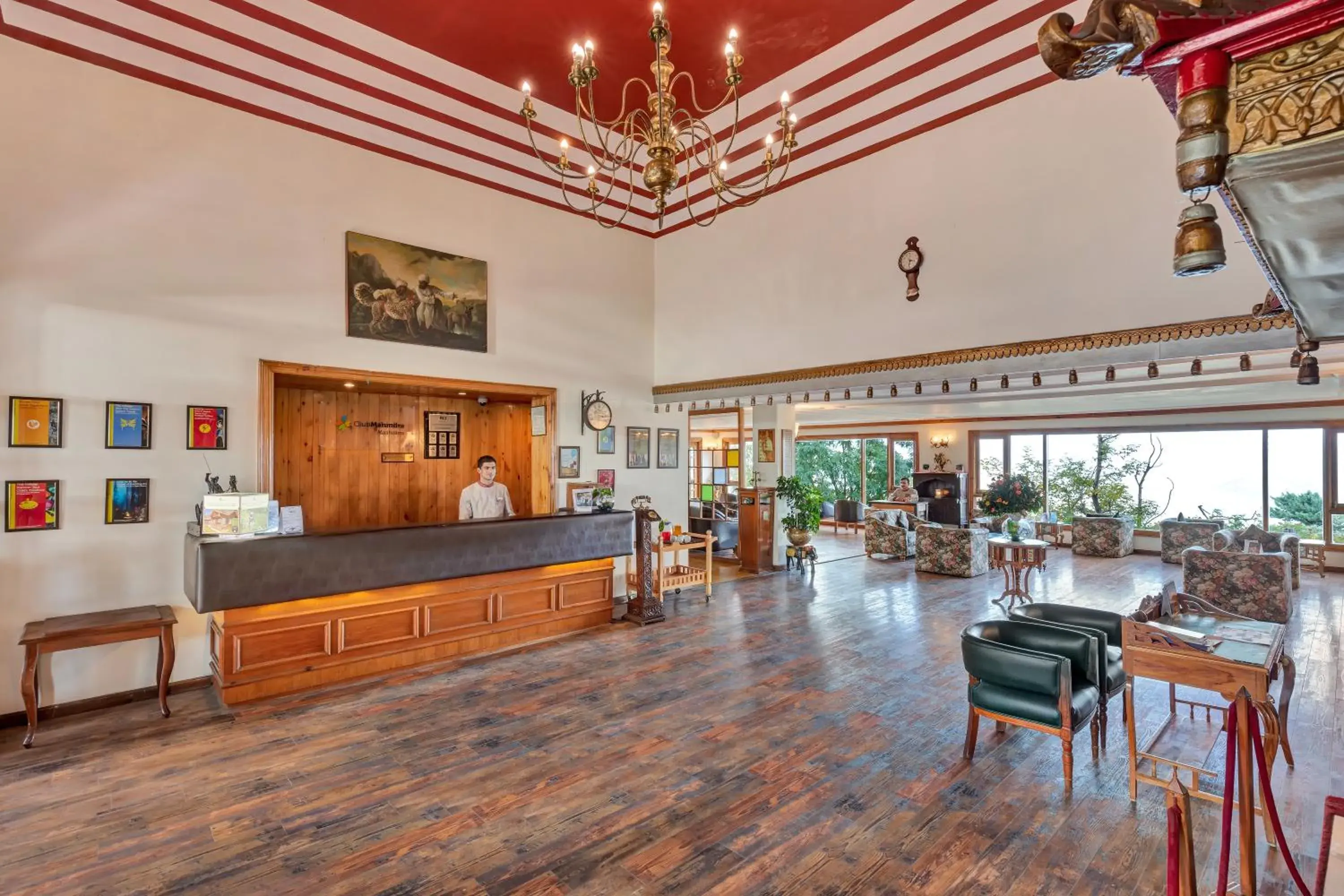 Lobby or reception in Club Mahindra Mashobra Lobby or reception in Club Mahindra Mashobra