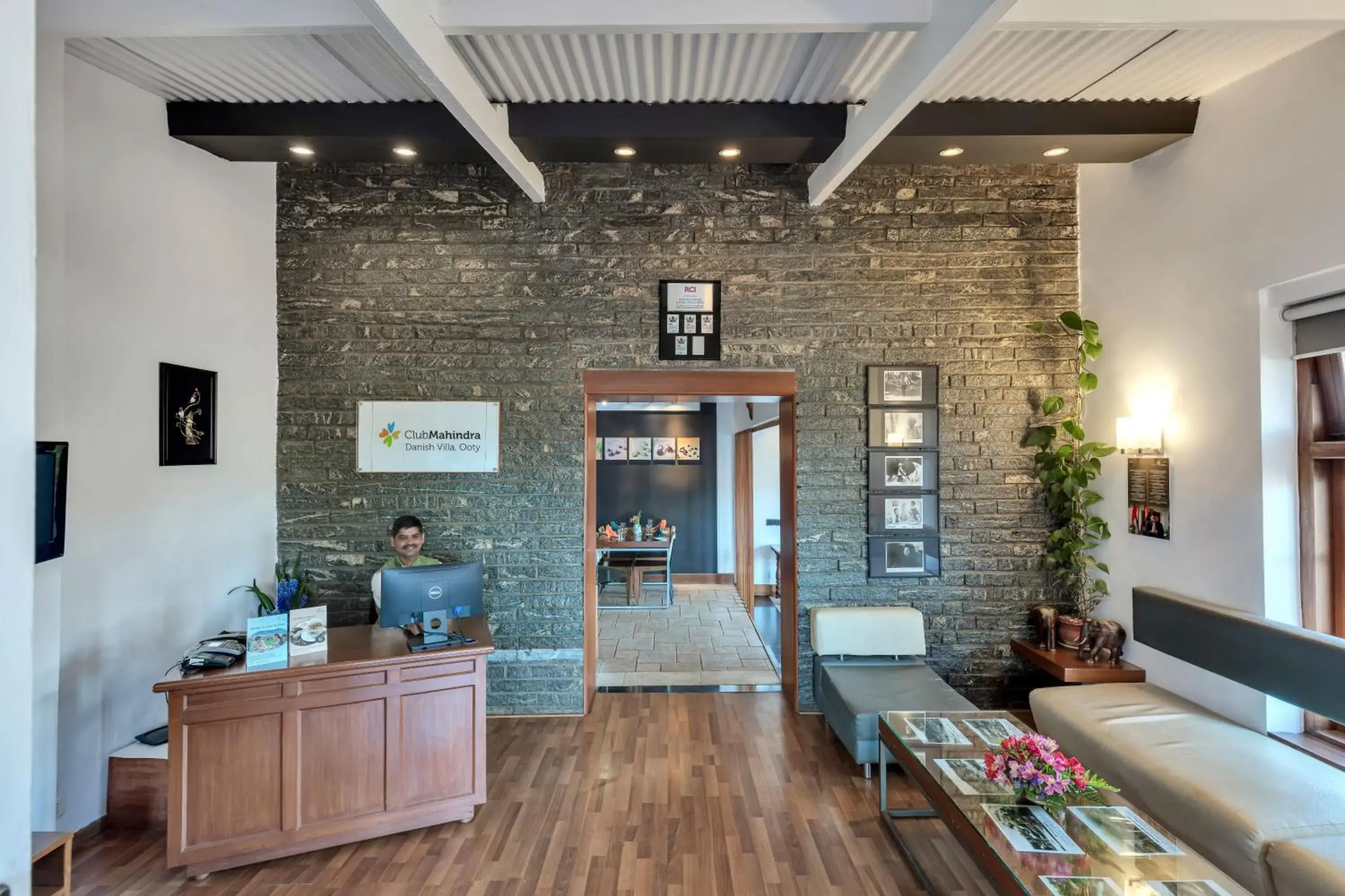 Lobby or reception in Club Mahindra Danish Villa, Ooty Lobby or reception in Club Mahindra Danish Villa, Ooty
