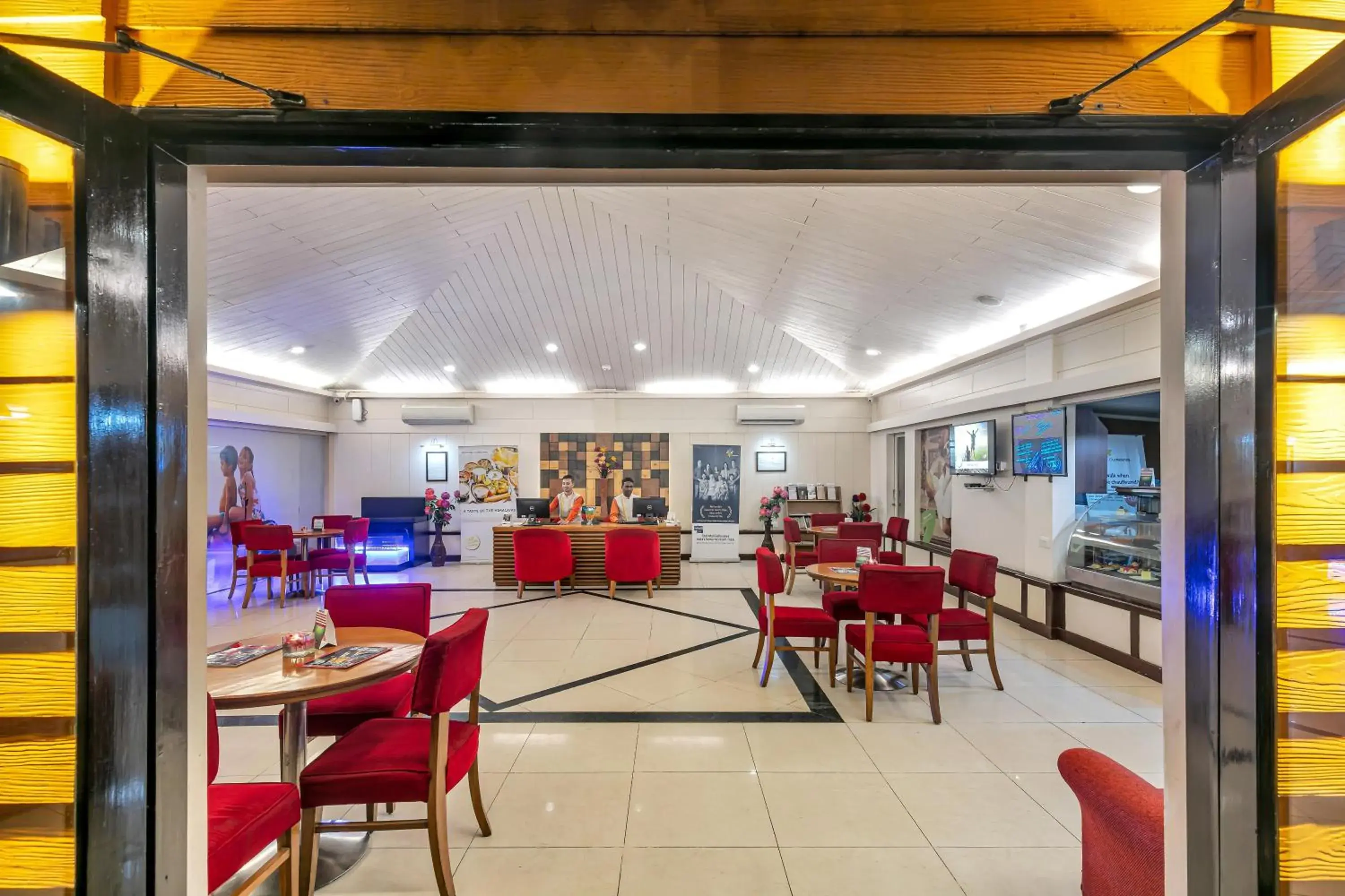 Lobby or reception in Club Mahindra Mussoorie Lobby or reception in Club Mahindra Mussoorie