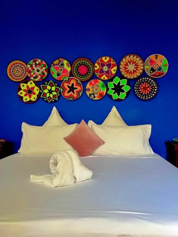 Bed in Riad New Moon