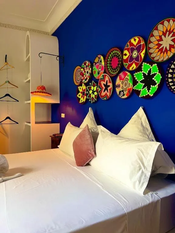 Bed in Riad New Moon