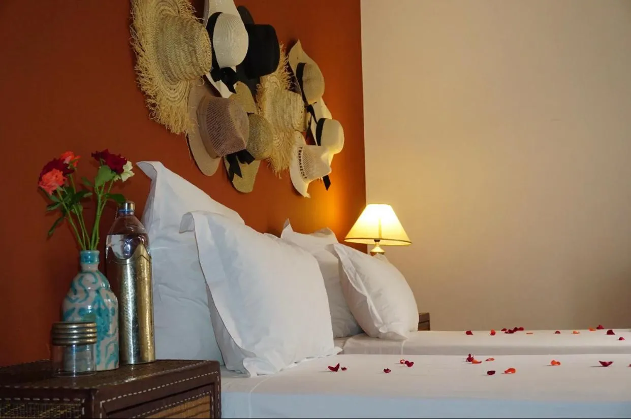 Bed in Riad New Moon