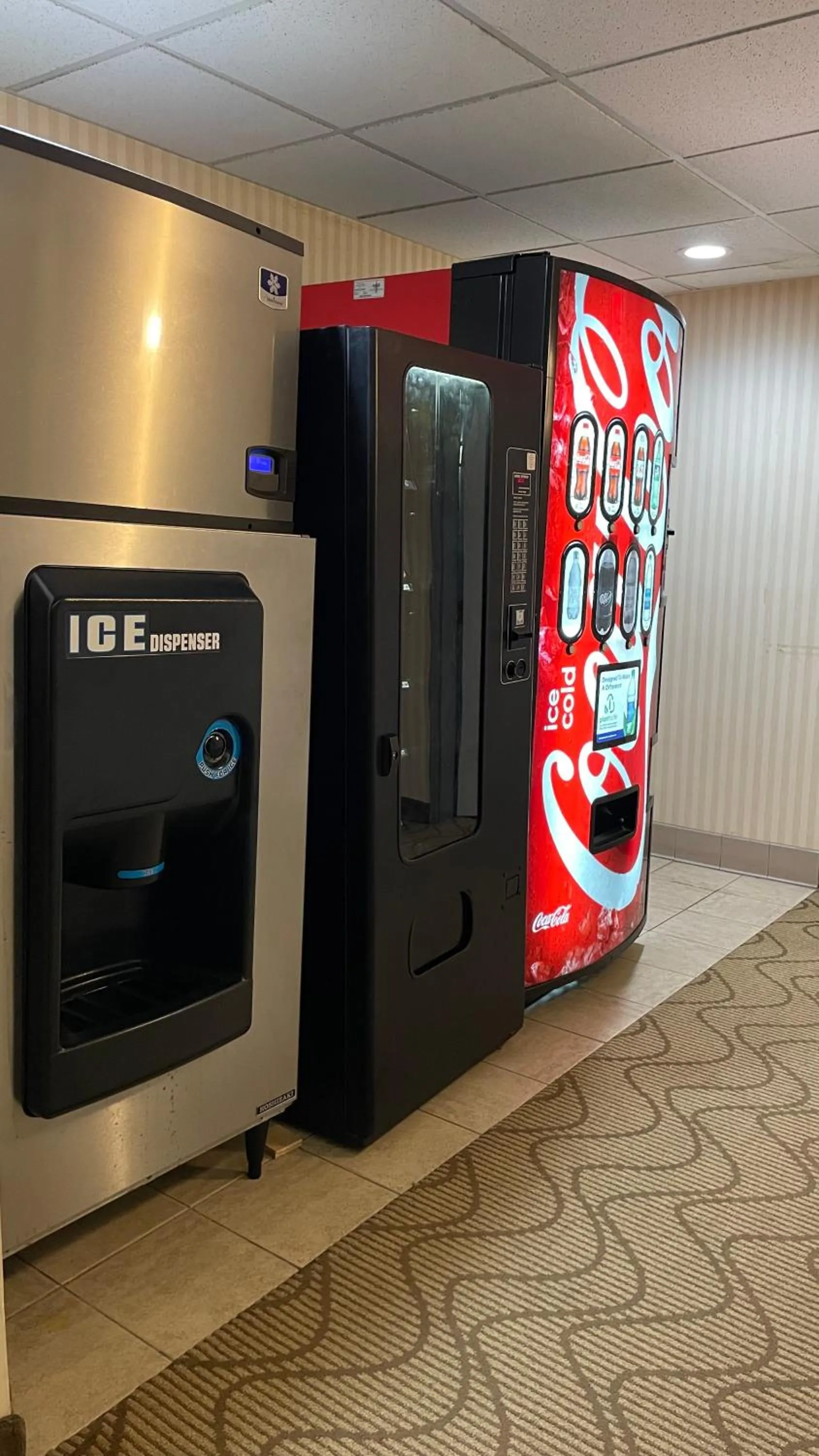 vending machine in Quality Inn Surfside Myrtle Beach
