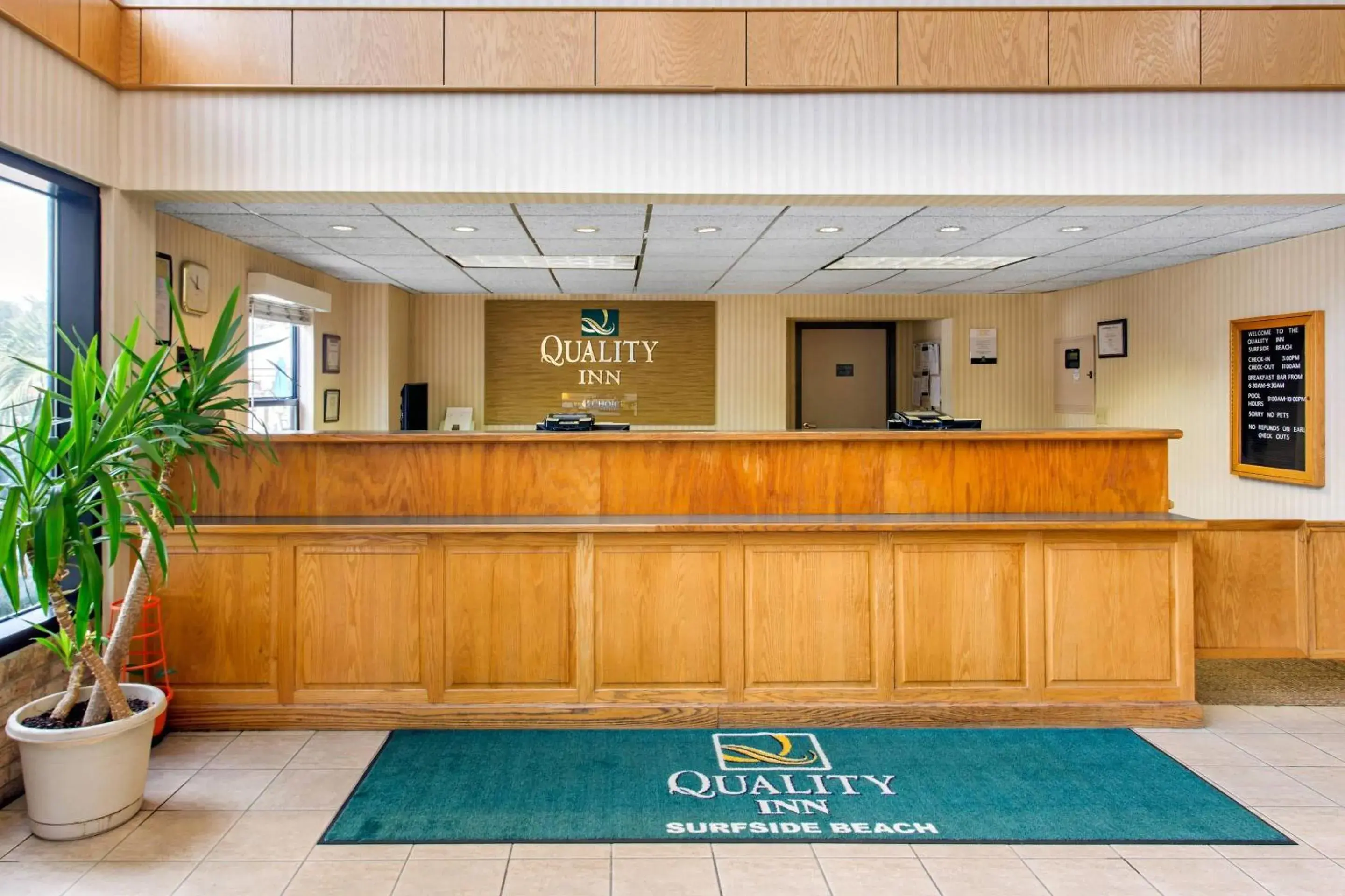 Lobby or reception in Quality Inn Surfside Myrtle Beach Lobby or reception in Quality Inn Surfside Myrtle Beach
