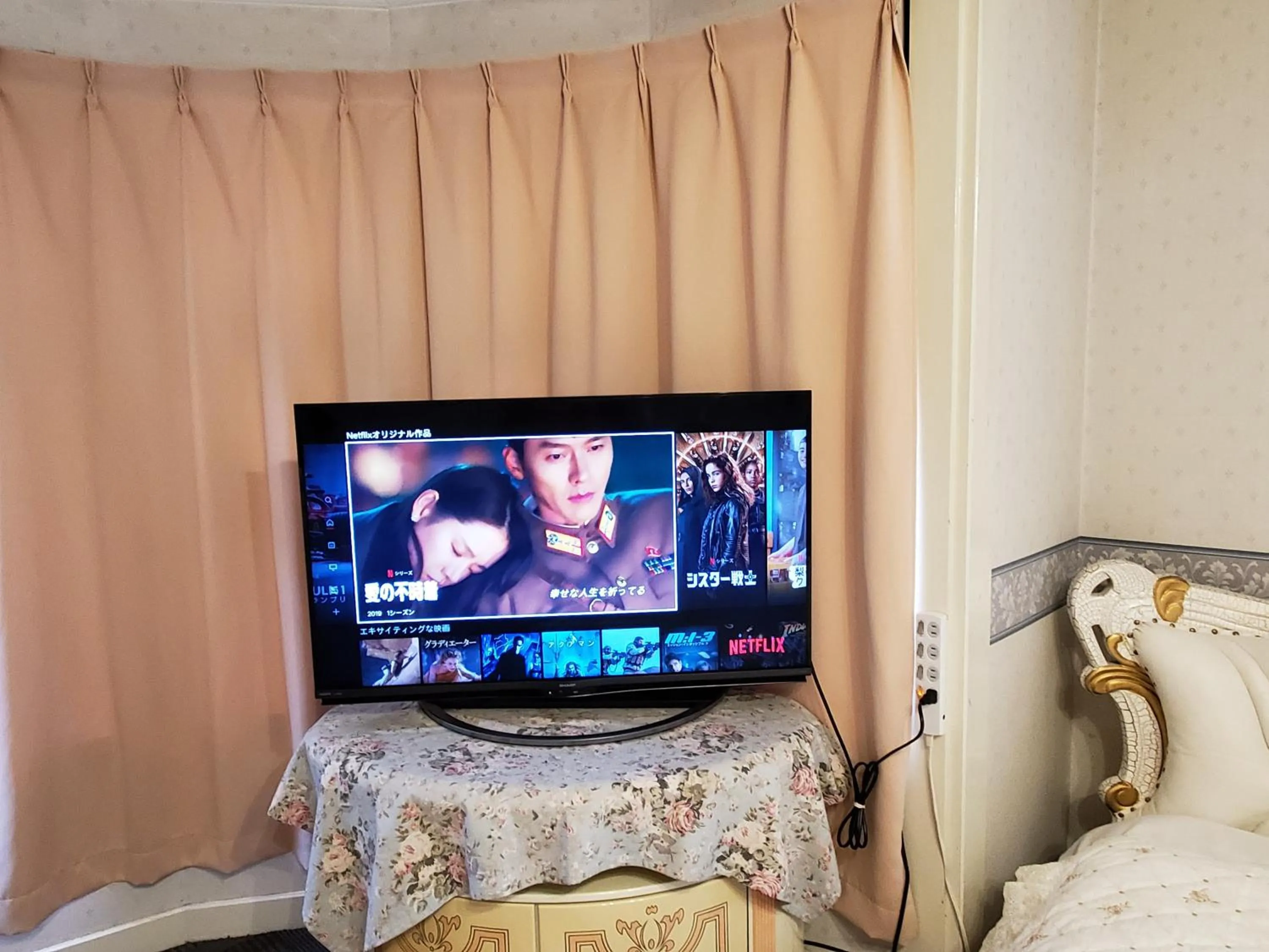 Bed in プチホテル葡萄屋