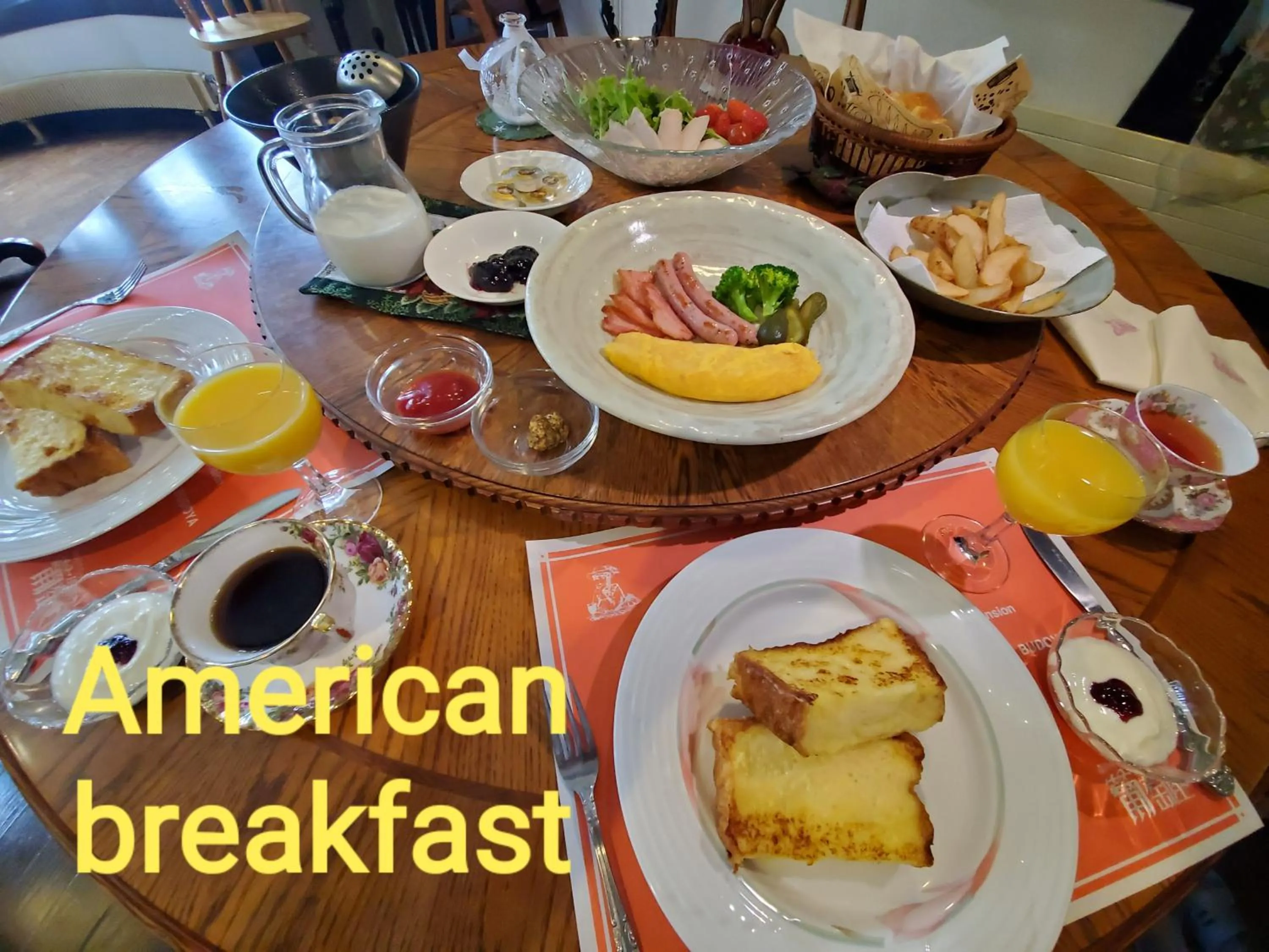 Breakfast in プチホテル葡萄屋