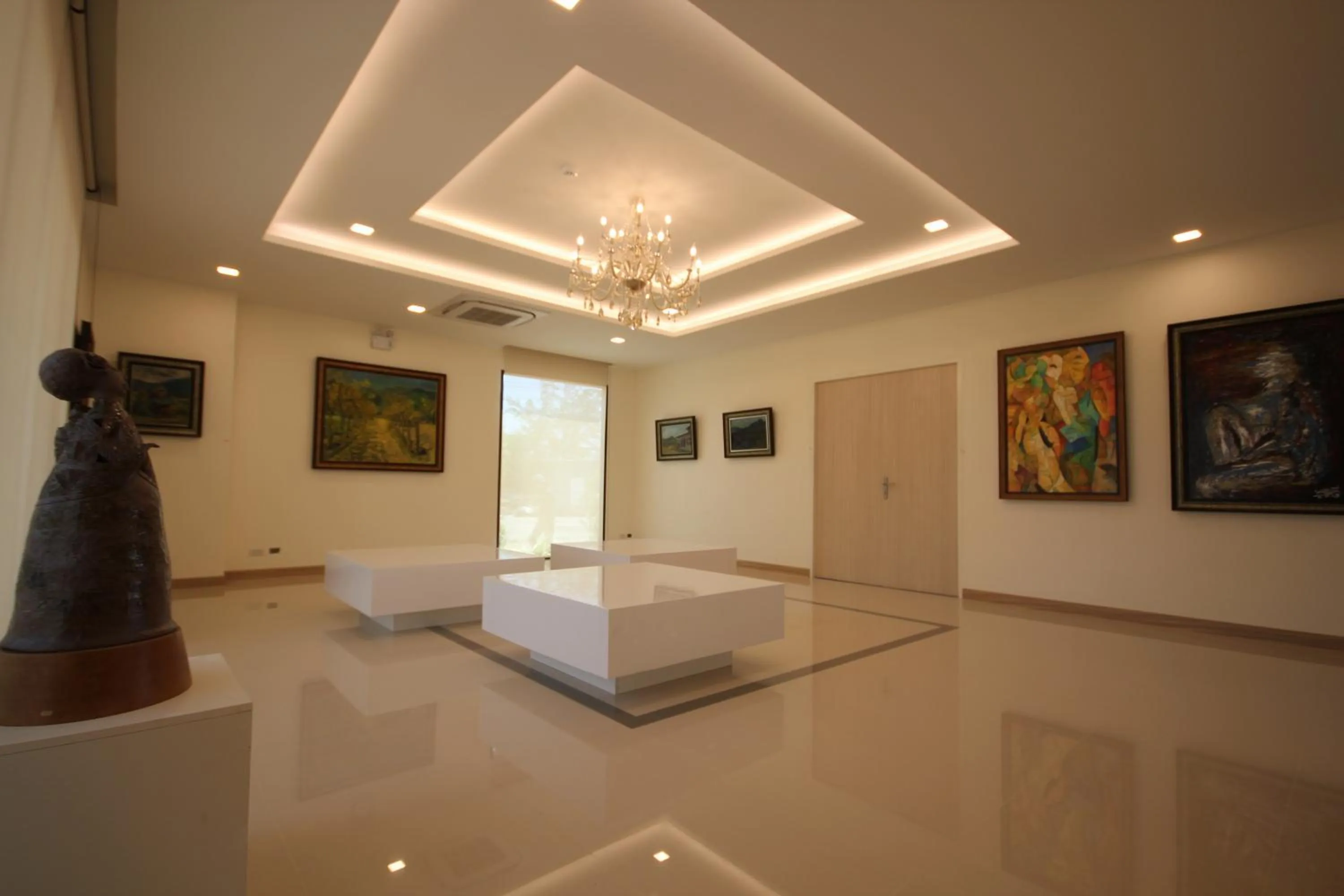 Seating area in Porestva Hotel Sriracha