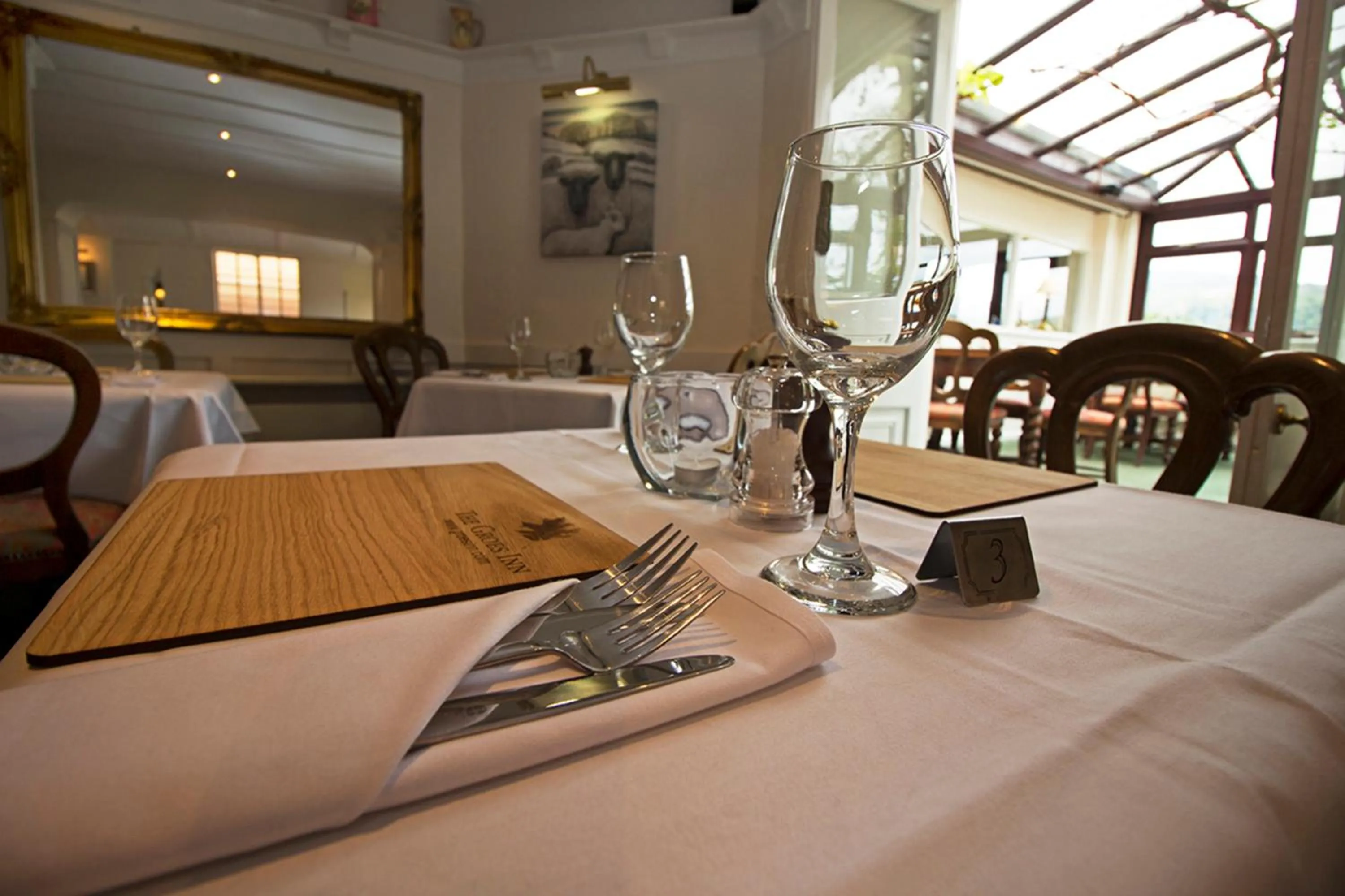 Restaurant/places to eat in The Groes Inn