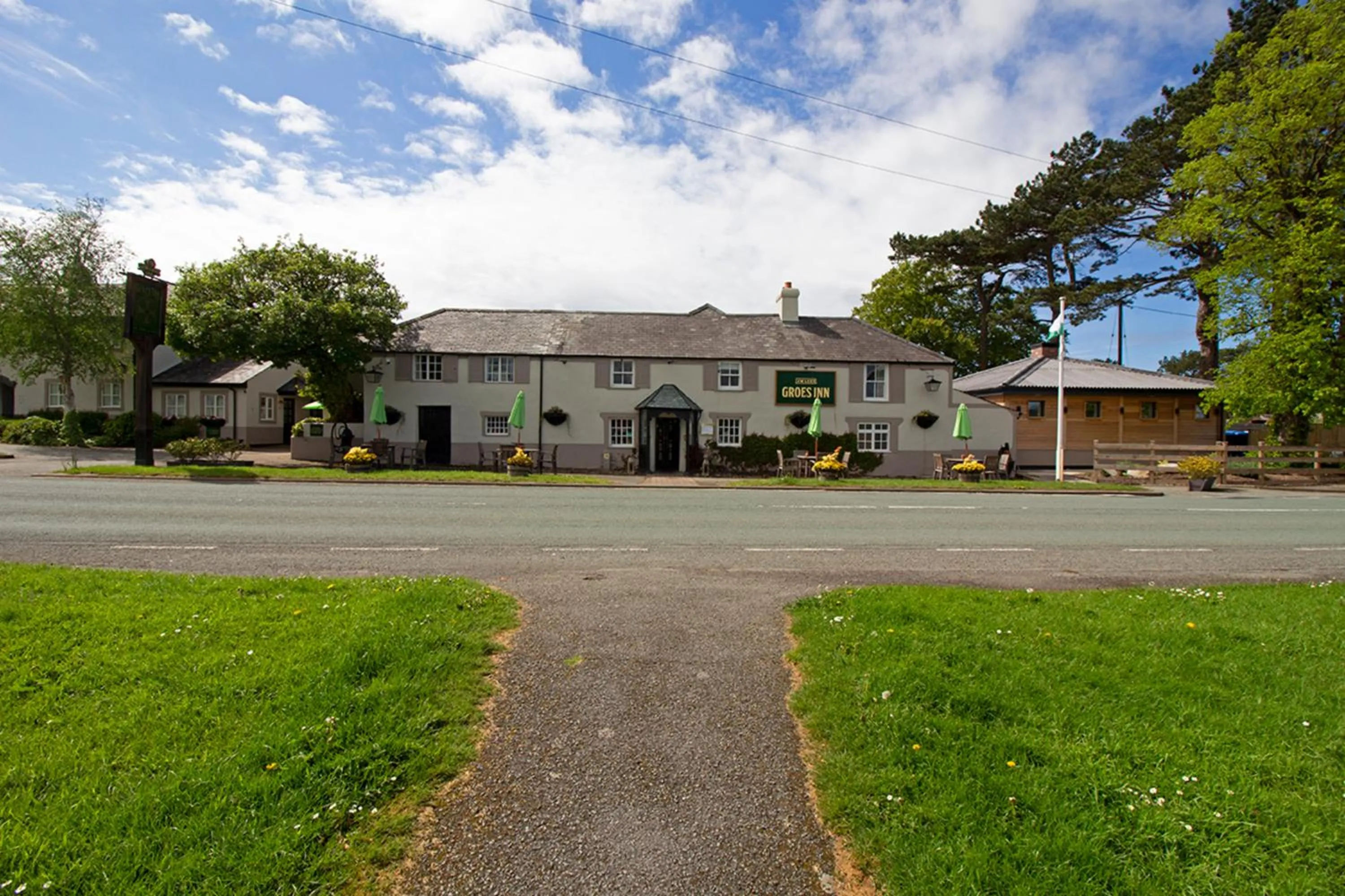Property building in The Groes Inn