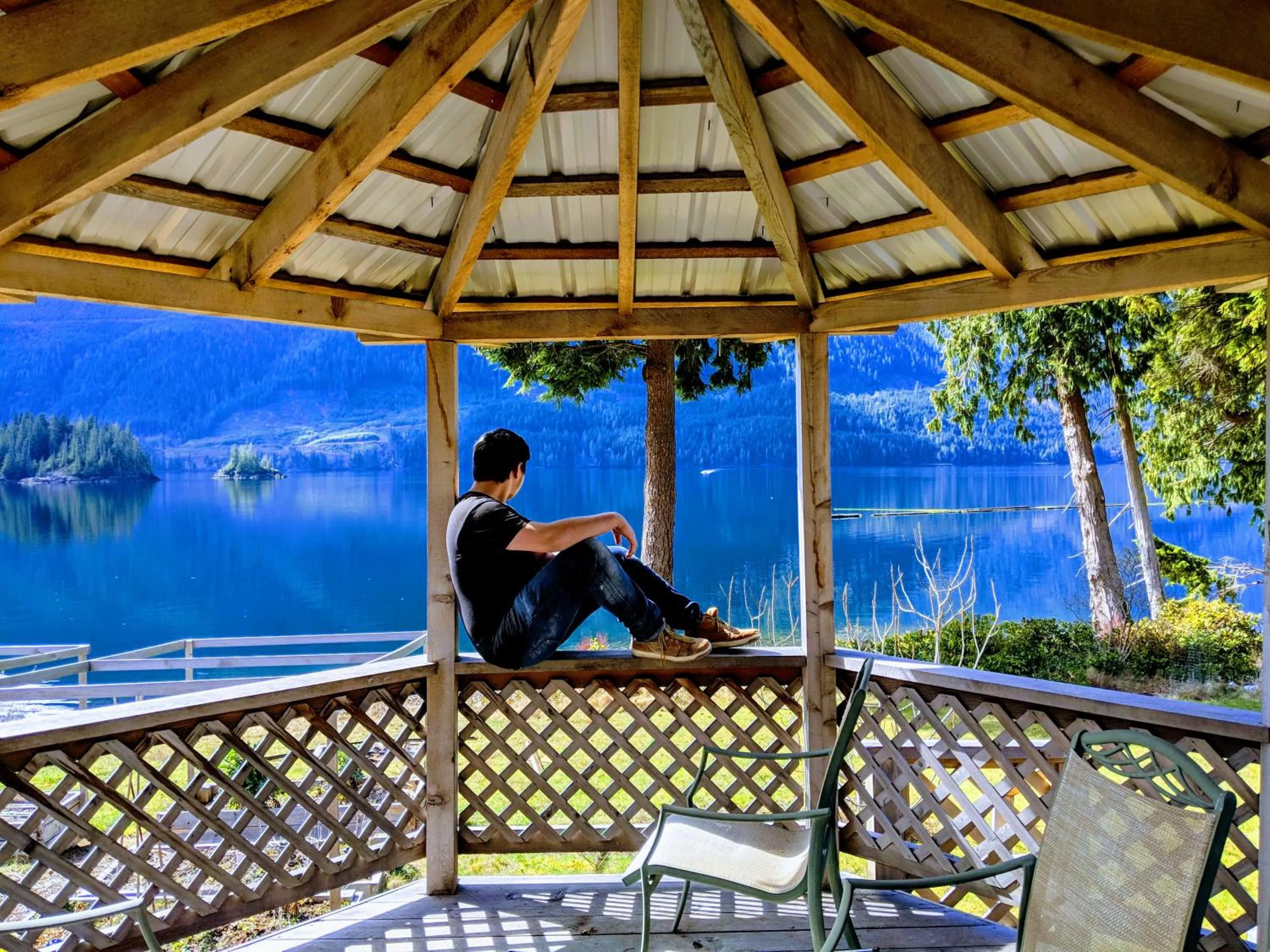 BBQ facilities in Frigon Suite -Waterfront