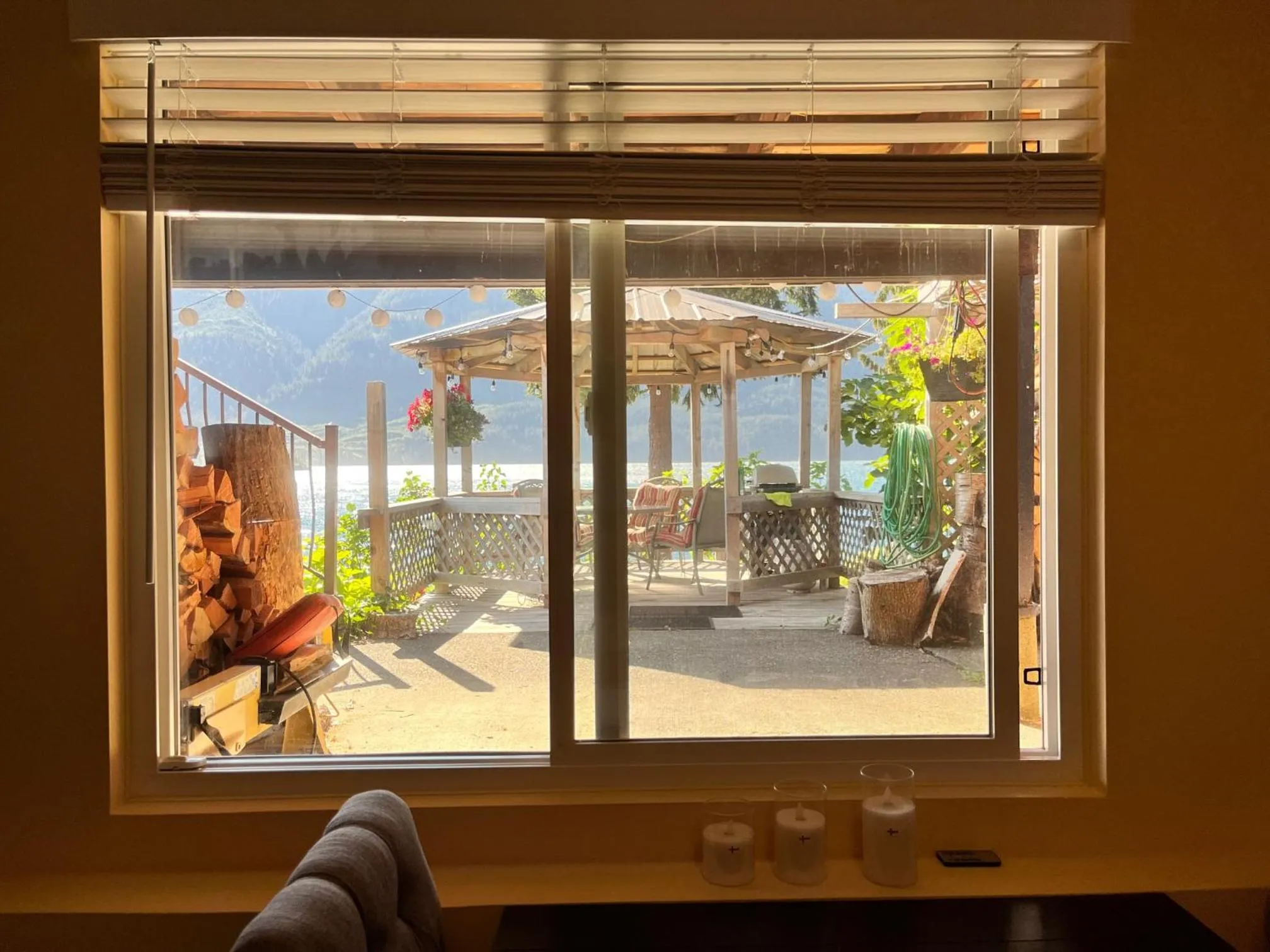 Bed in Frigon Suite -Waterfront