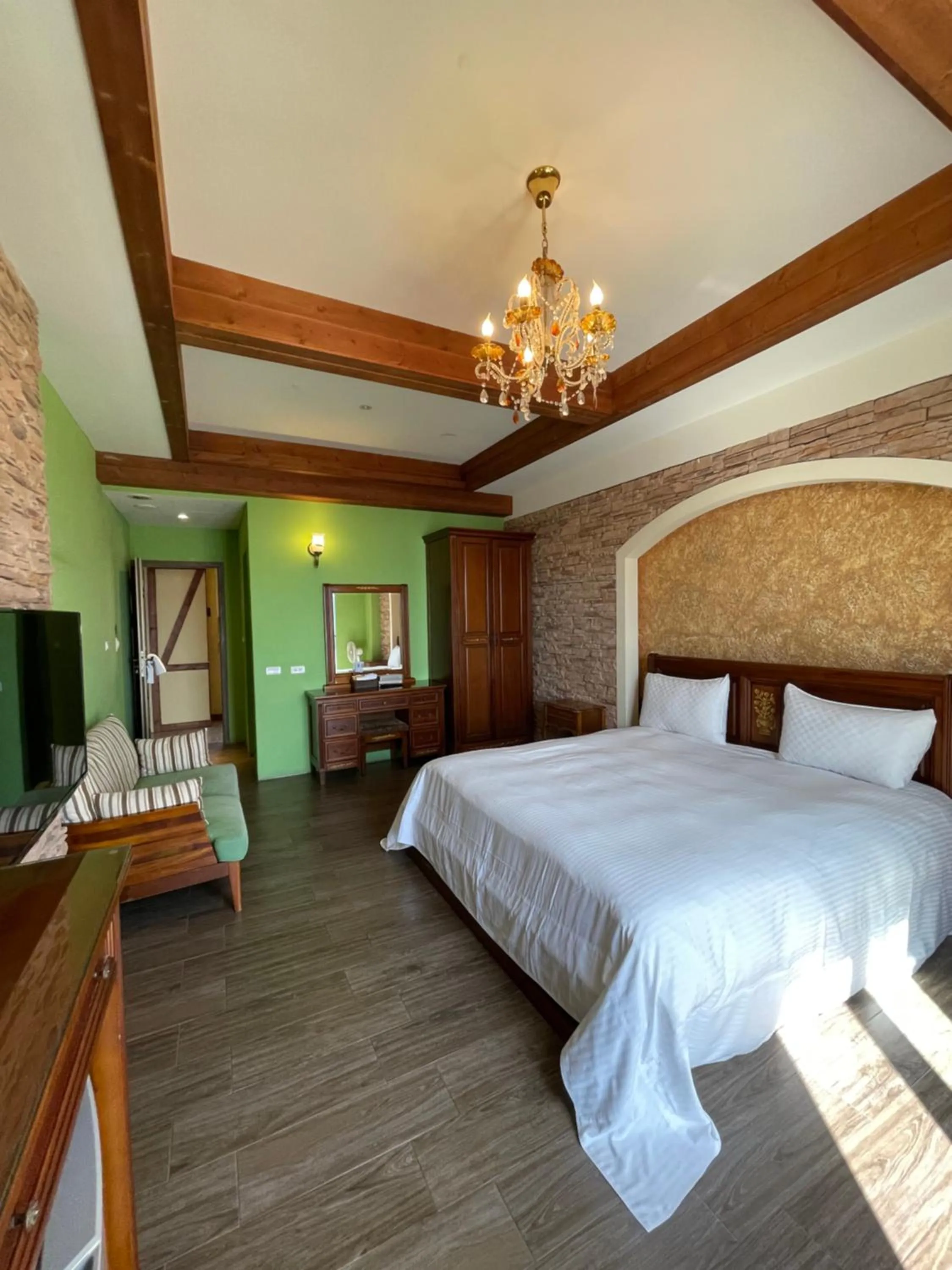 Bed in Sheep Village Country Homestay