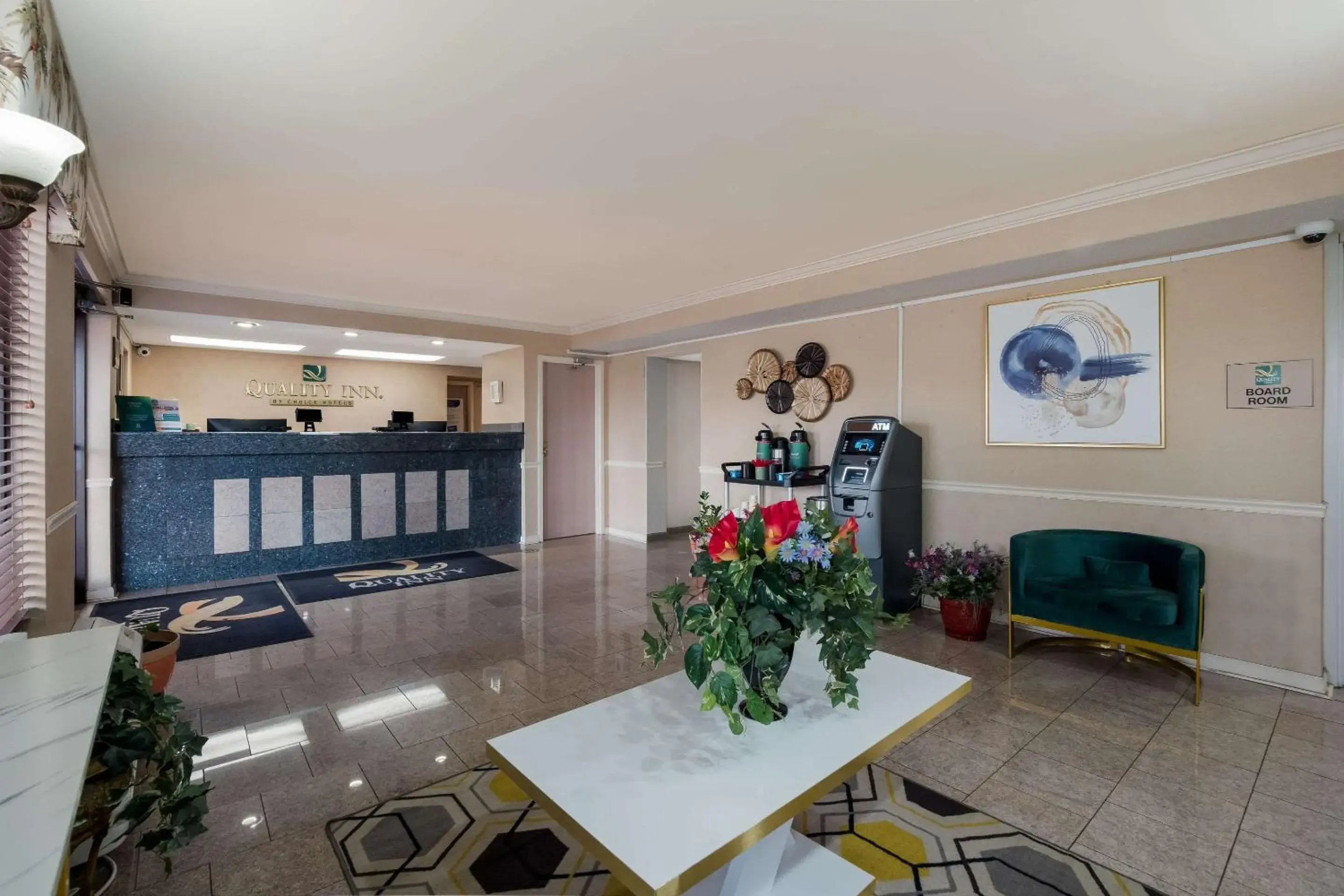 Lobby or reception in Quality Inn Fort Jackson Lobby or reception in Quality Inn Fort Jackson